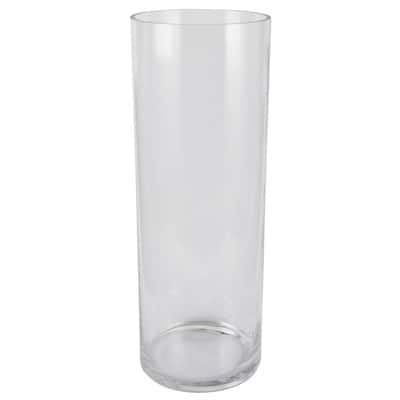 15" Clear Glass Cylinder Vase by Ashland® image