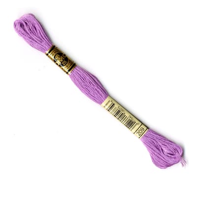 Embroidery Floss, 1 mm, Purple, 6 Bundle