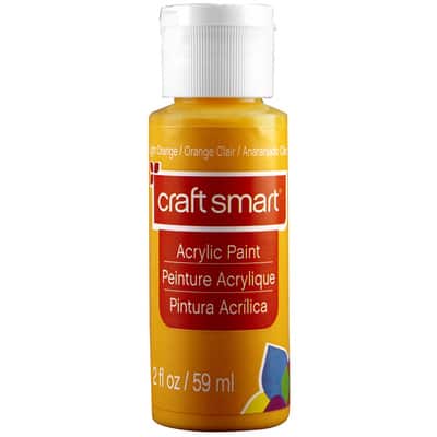 Craft Smart Bright Yellow Satin Acrylic Paint - 2 fl oz