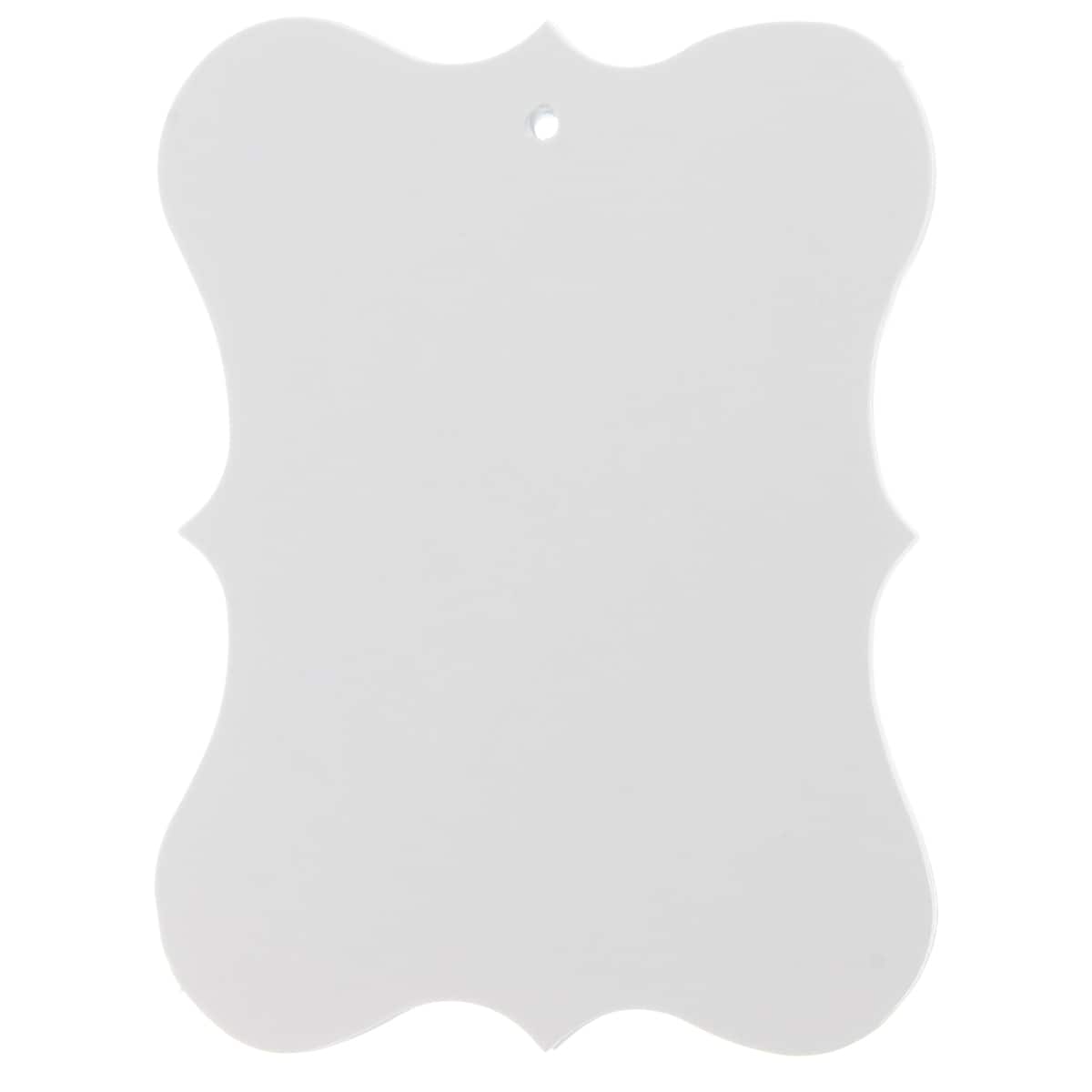 12 Packs: 20 Ct. (240 Total) Medium White Tags by Recollections, Size: 2.1” x 4.25”