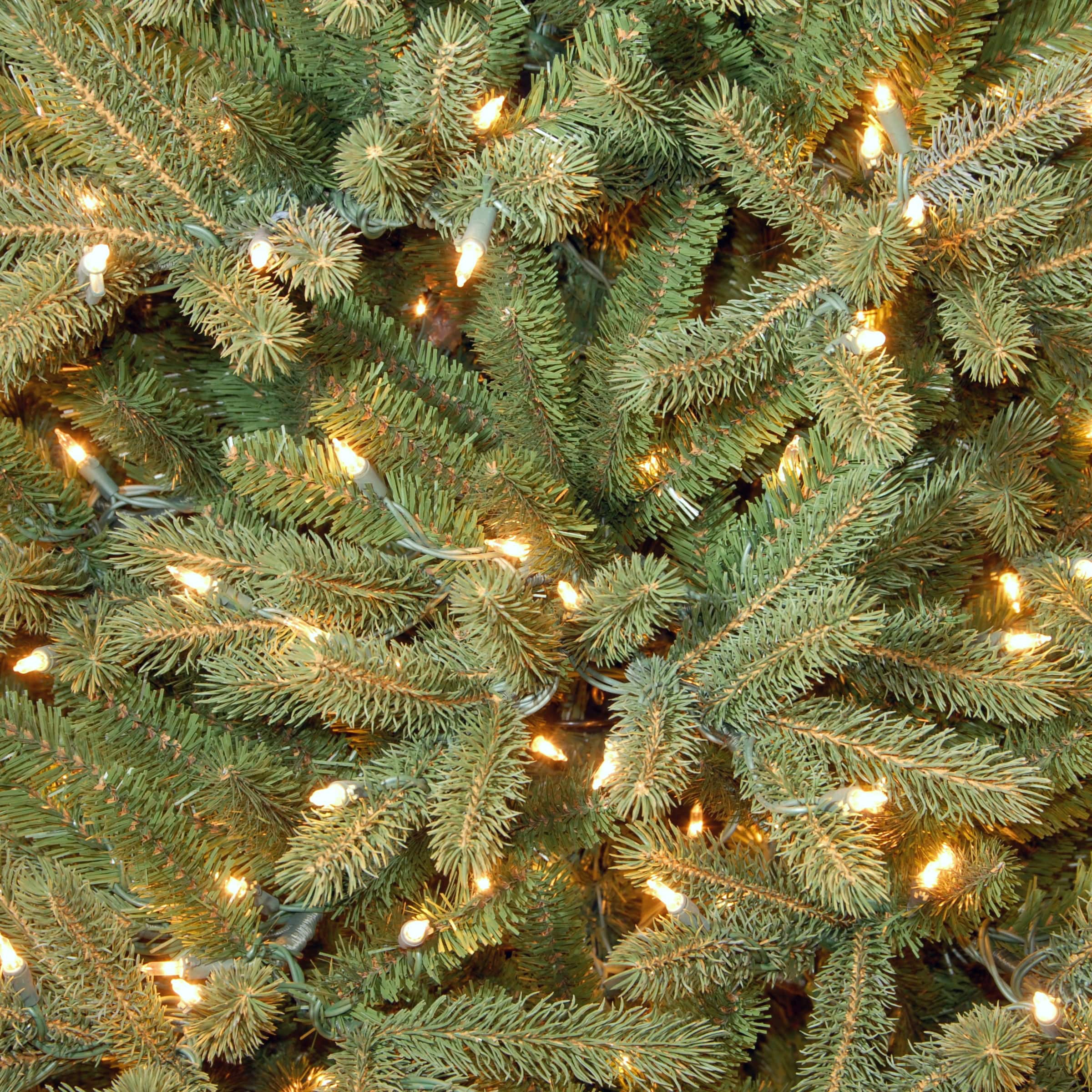 12 Ft. PreLit Feel Real® Jersey Fraser Fir Medium Artificial Christmas Tree, Clear Lights