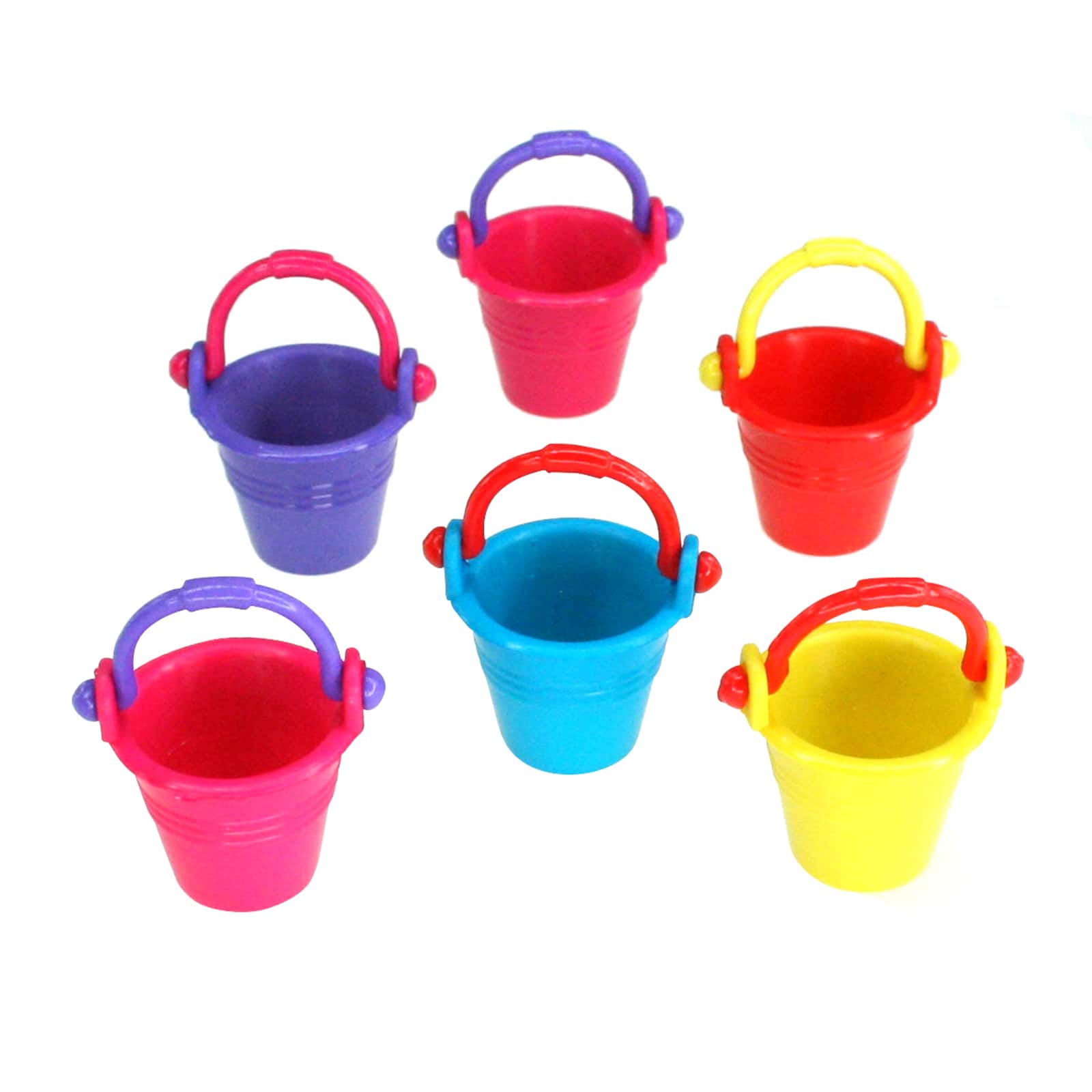 Mini Bright Plastic Buckets by ArtMinds™ | Michaels
