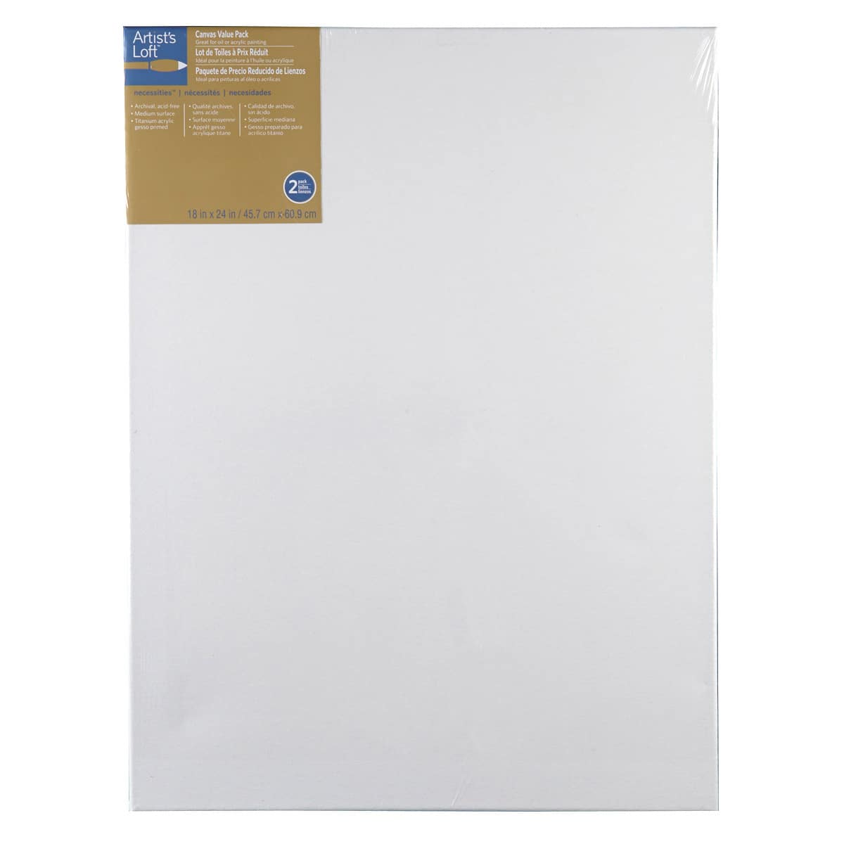 Artist S Loft Necessities Canvas Value Pack 18 X 24   10472915 