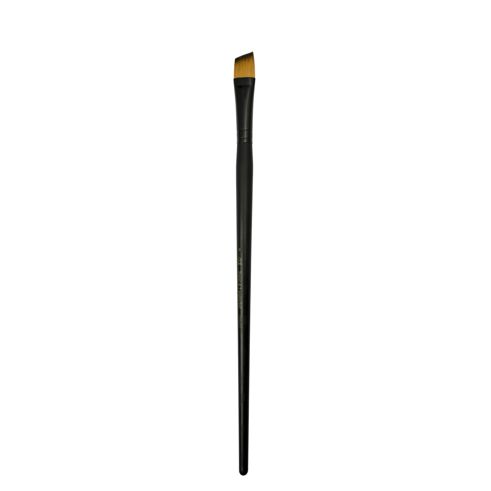 12 Pack: Royal & Langnickel® Essentials™ Long Handle Angular Brush