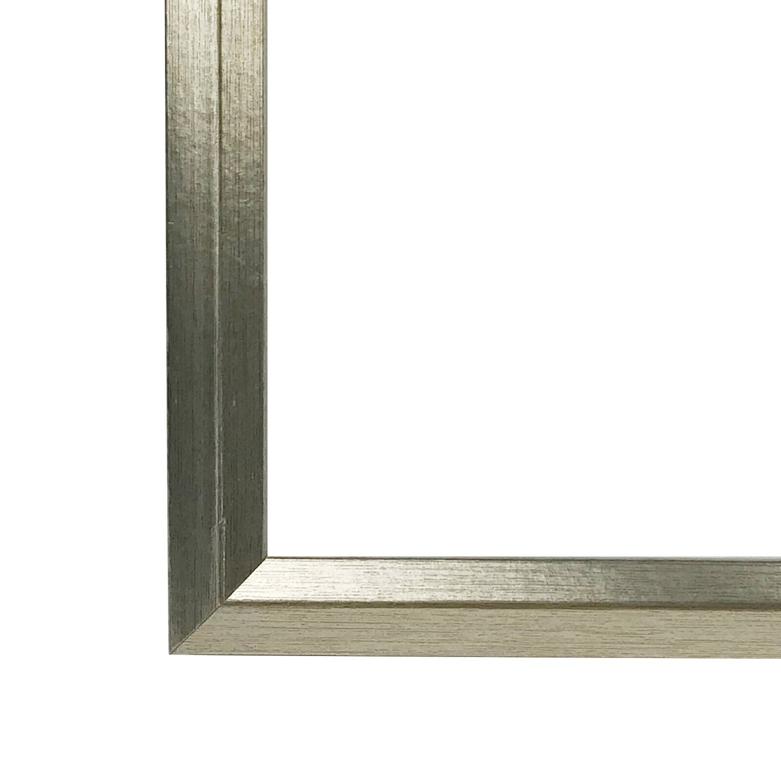 Simply Essentials&#x2122; Silver Foil Frame with Mat by Studio D&#xE9;cor&#xAE;
