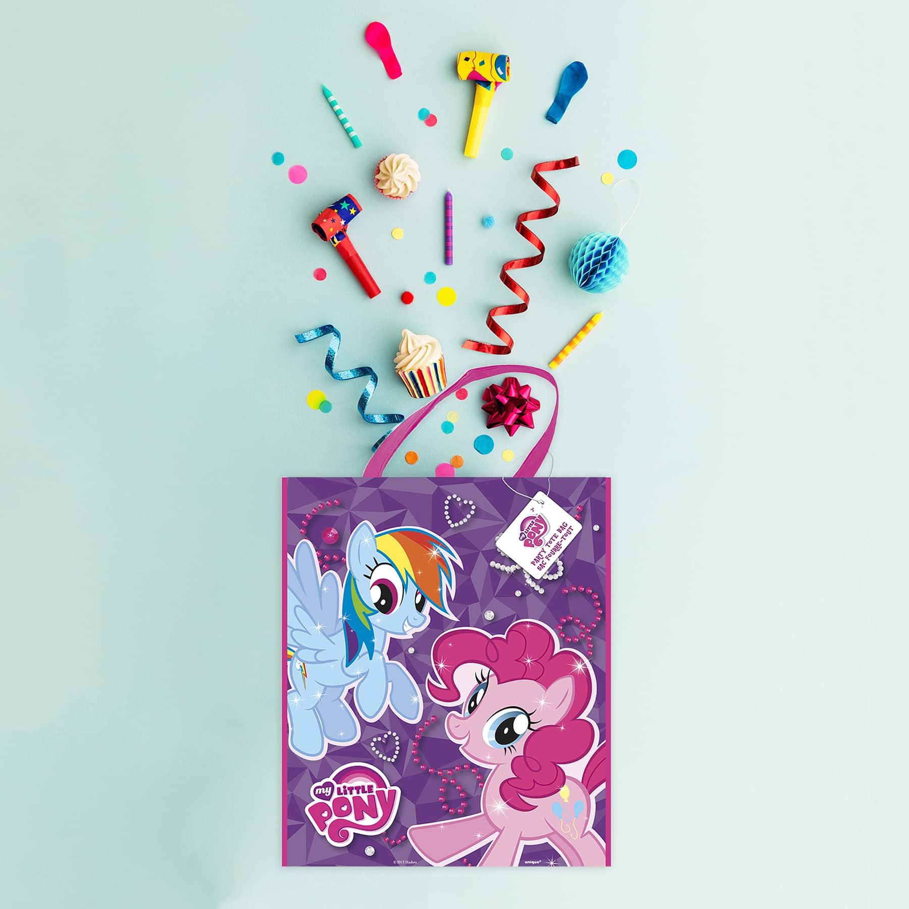 My Little Pony Artist Pad Stickers Crayons Back to School Gift Party Bag x 5 