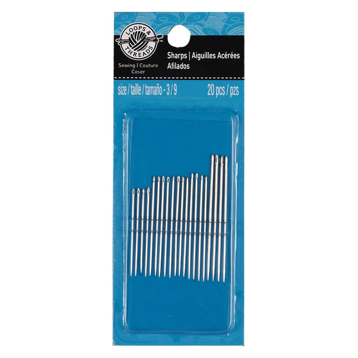 3/9 Sewing Needles by Loops &#x26; Threads&#xAE;