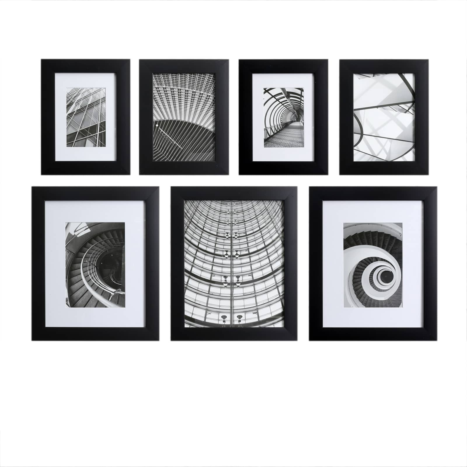 Gallery Perfect Snapshot 7 Piece Frame Set Black Michaels   10565715 2 