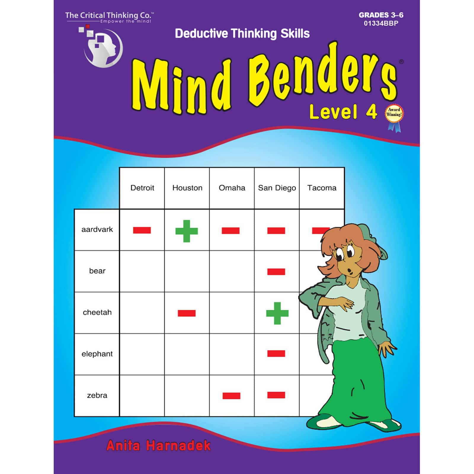 The Critical Thinking Co.&#x2122; Mind Benders&#xAE; Level 4, Grades 3-6