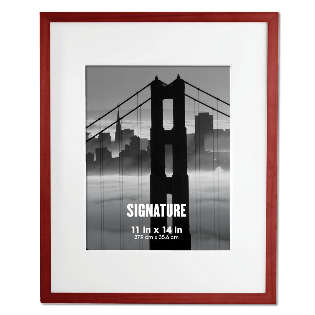 Coffee Signature Frame With Mat by Aaron Brothers