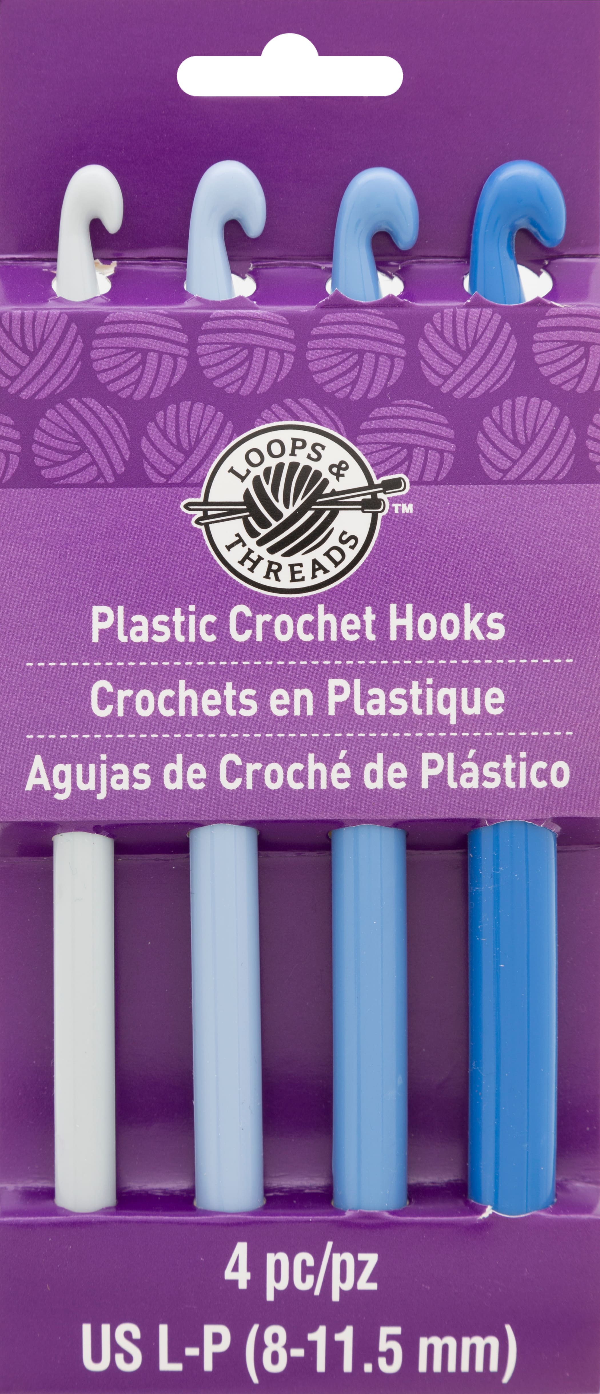 Plastic Crochet Hook Set By Loops & Threads�, L-P | Michaels�