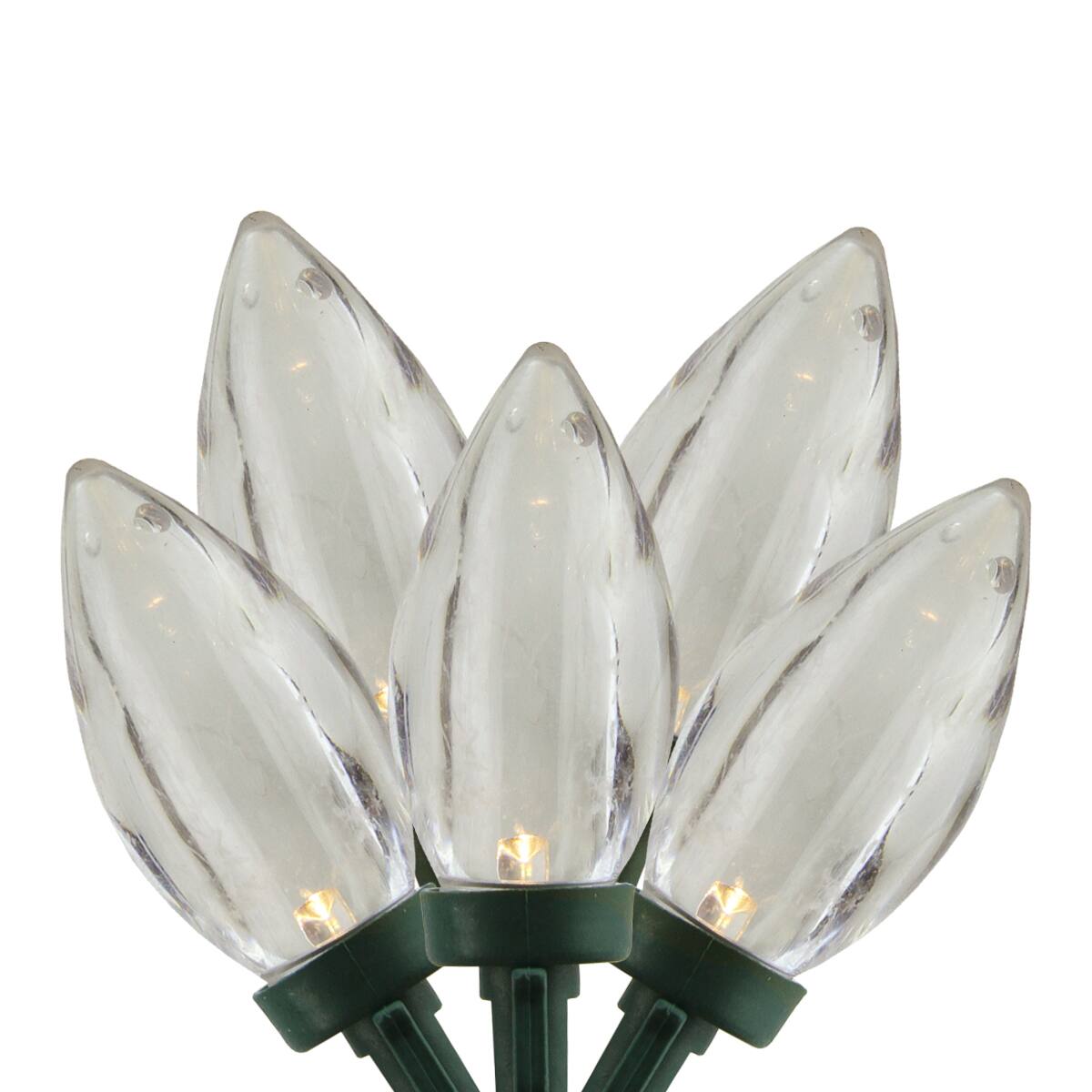 Set of 50 LED C7 Christmas Lights Green Wire Michaels