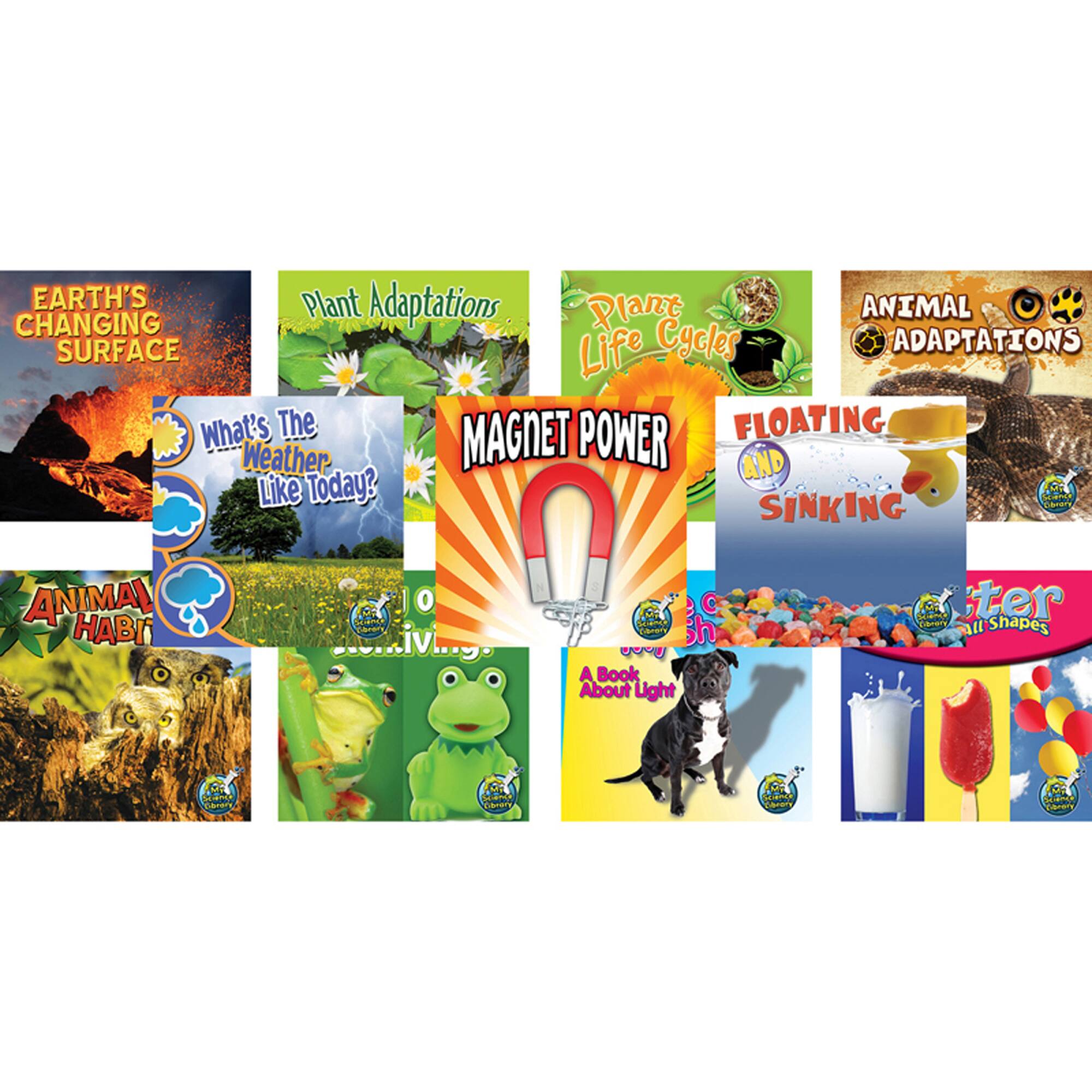 My Science Library Books Grades 12, Set of 11