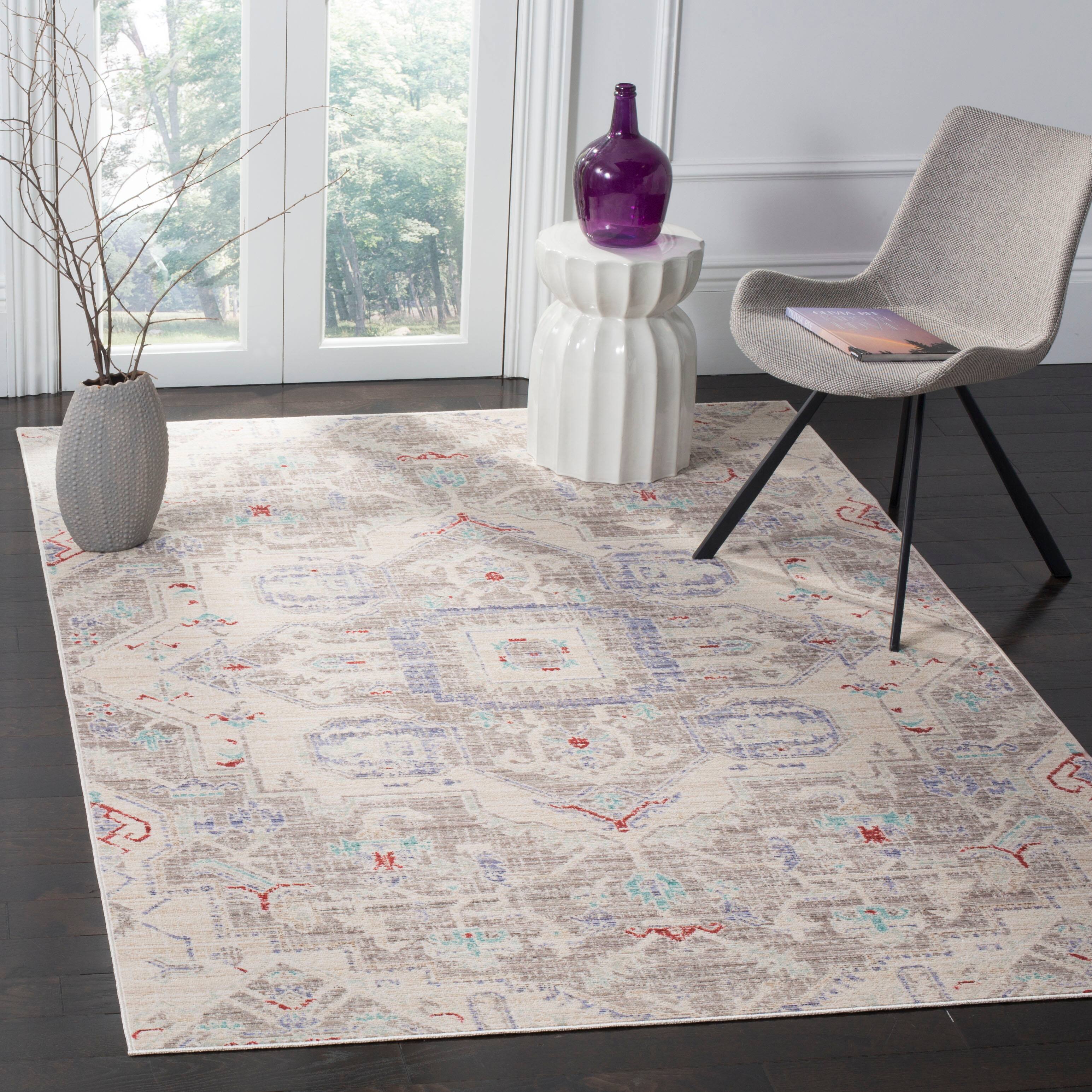 Windsor Modern Distressed 4&#x27; X 6&#x27; Area Rug