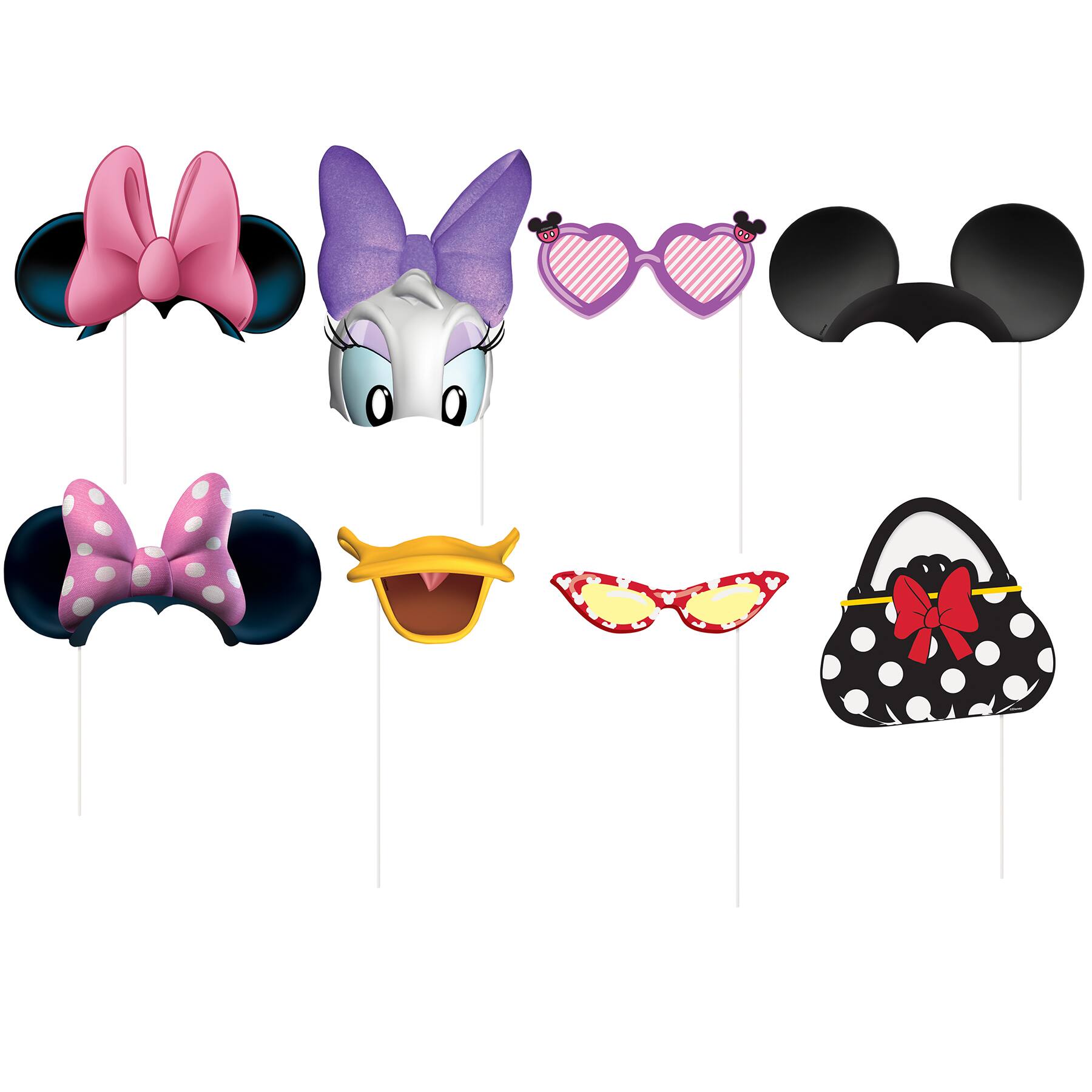 Minnie Mouse Photo Booth Props | Minnie Mouse Party Supplies