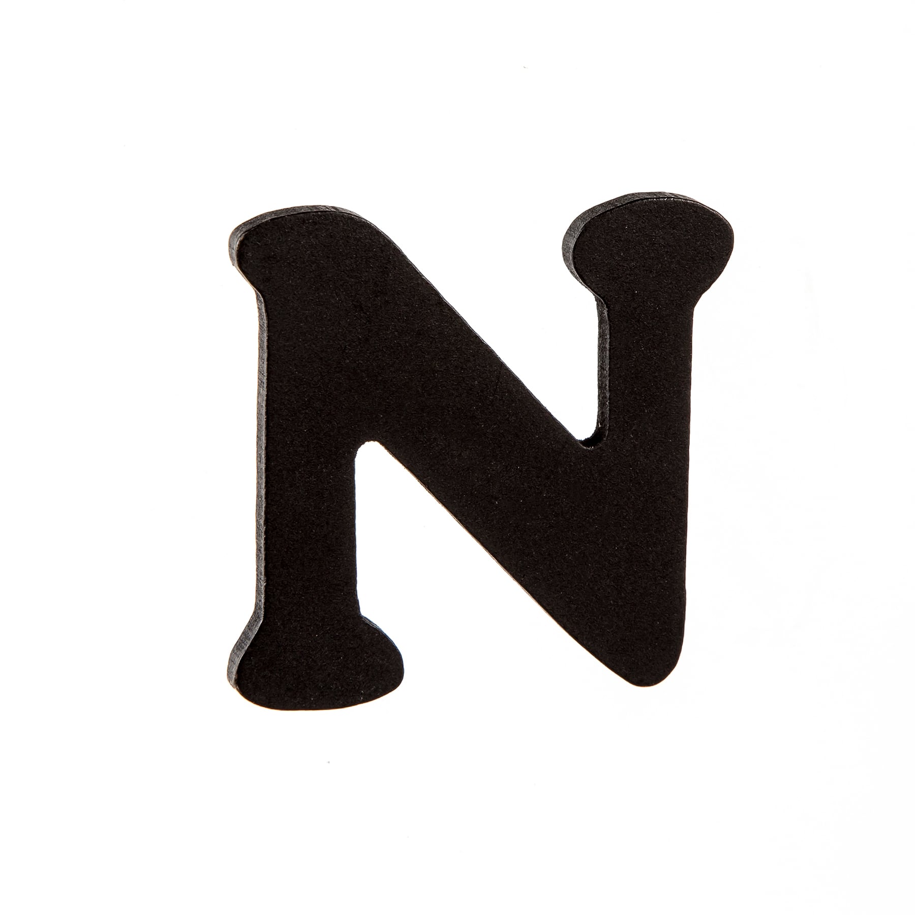 12 Pack: 2.5" Black MDF Whimsy Letter by Make Market®