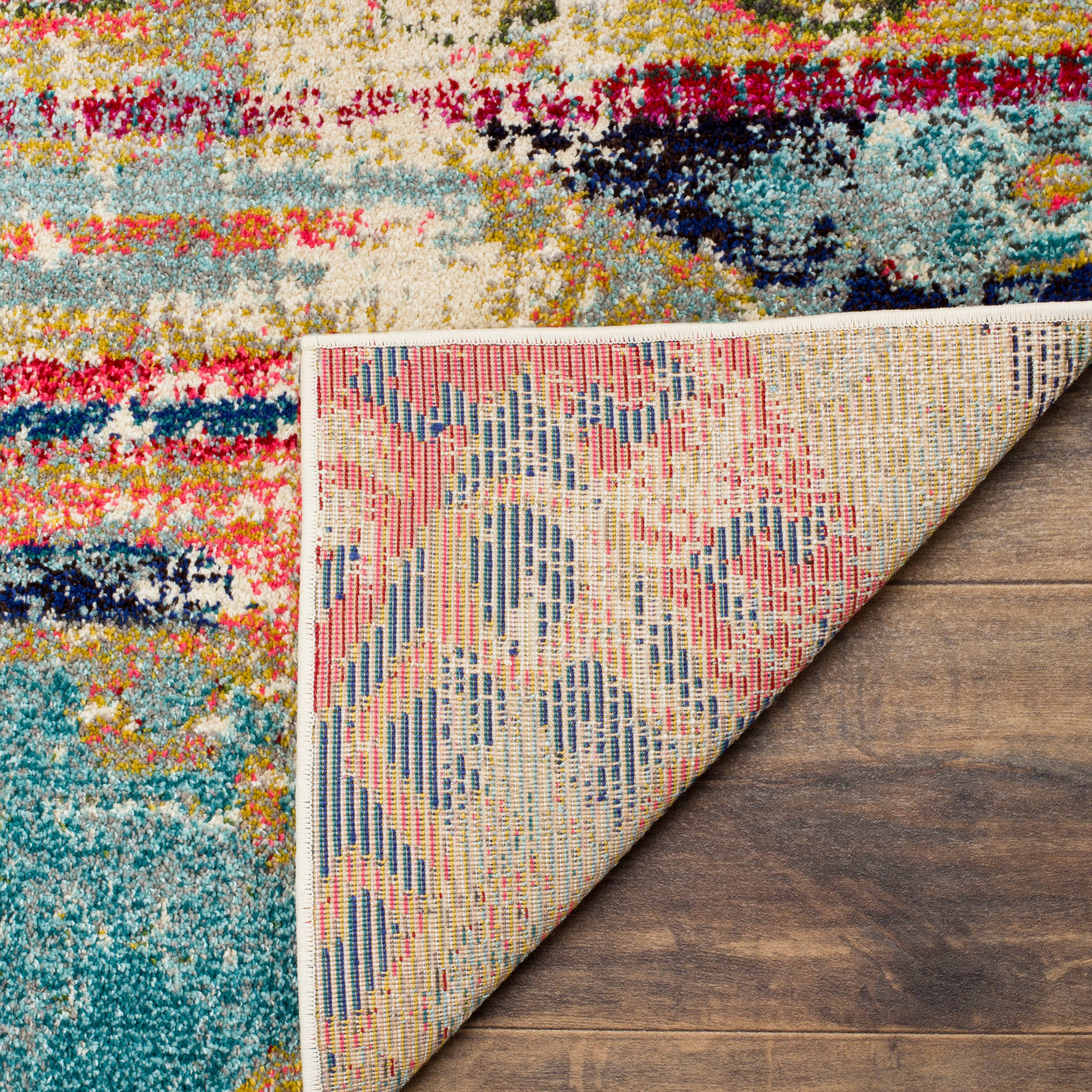 Monaco Vintage Diamond Rug
