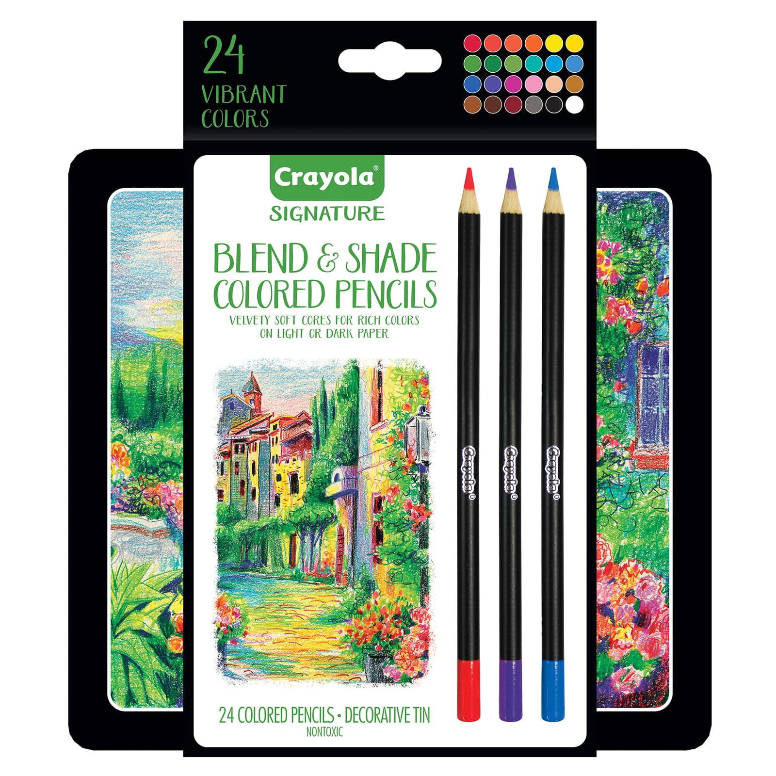 8 Packs: 24 ct. (192 total) Crayola&#xAE; Signature Blend &#x26; Shade Colored Pencils