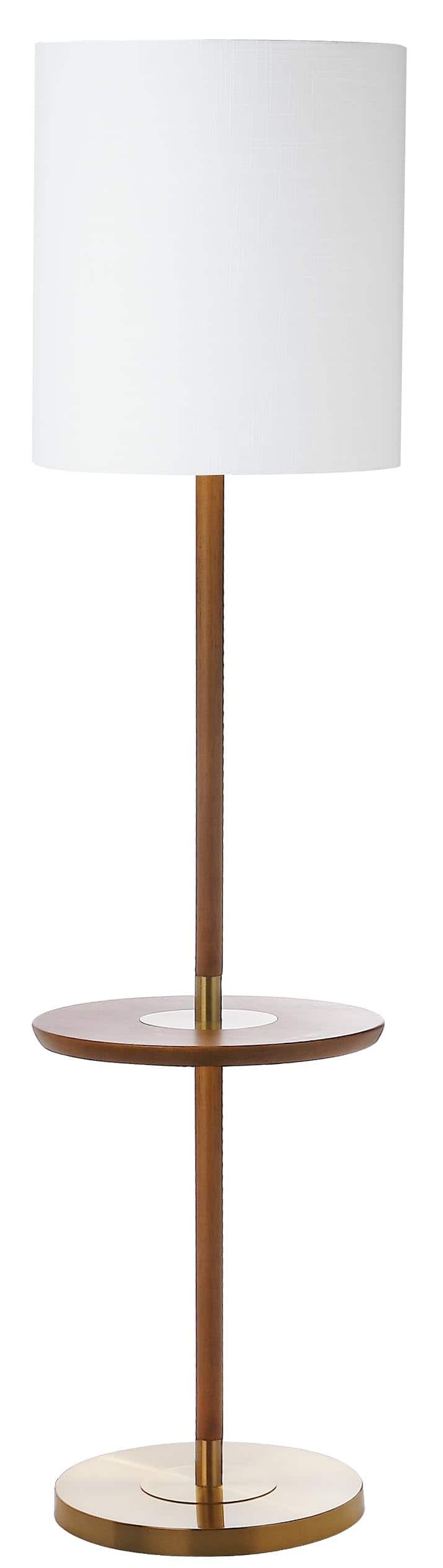 Janell Floor Lamp in Brown