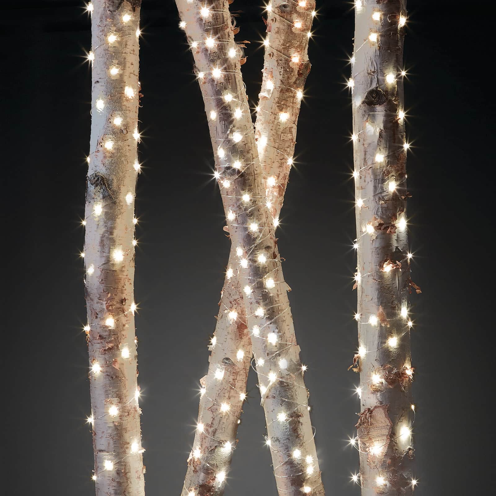 40ct. Warm White Silver Wire LED String Lights by Ashland®