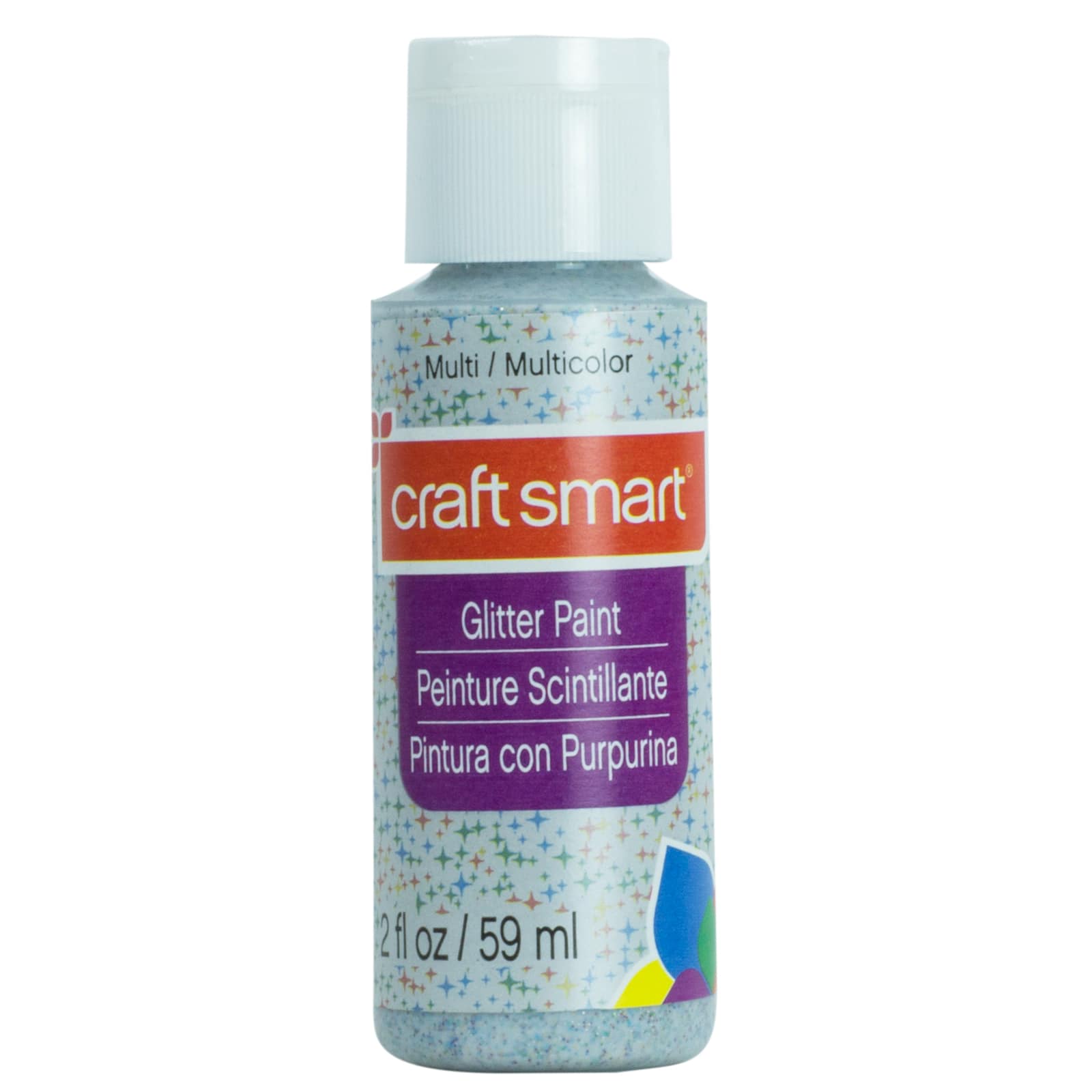12 Pack: Glitter Paint by Craft Smart®, 2oz.
