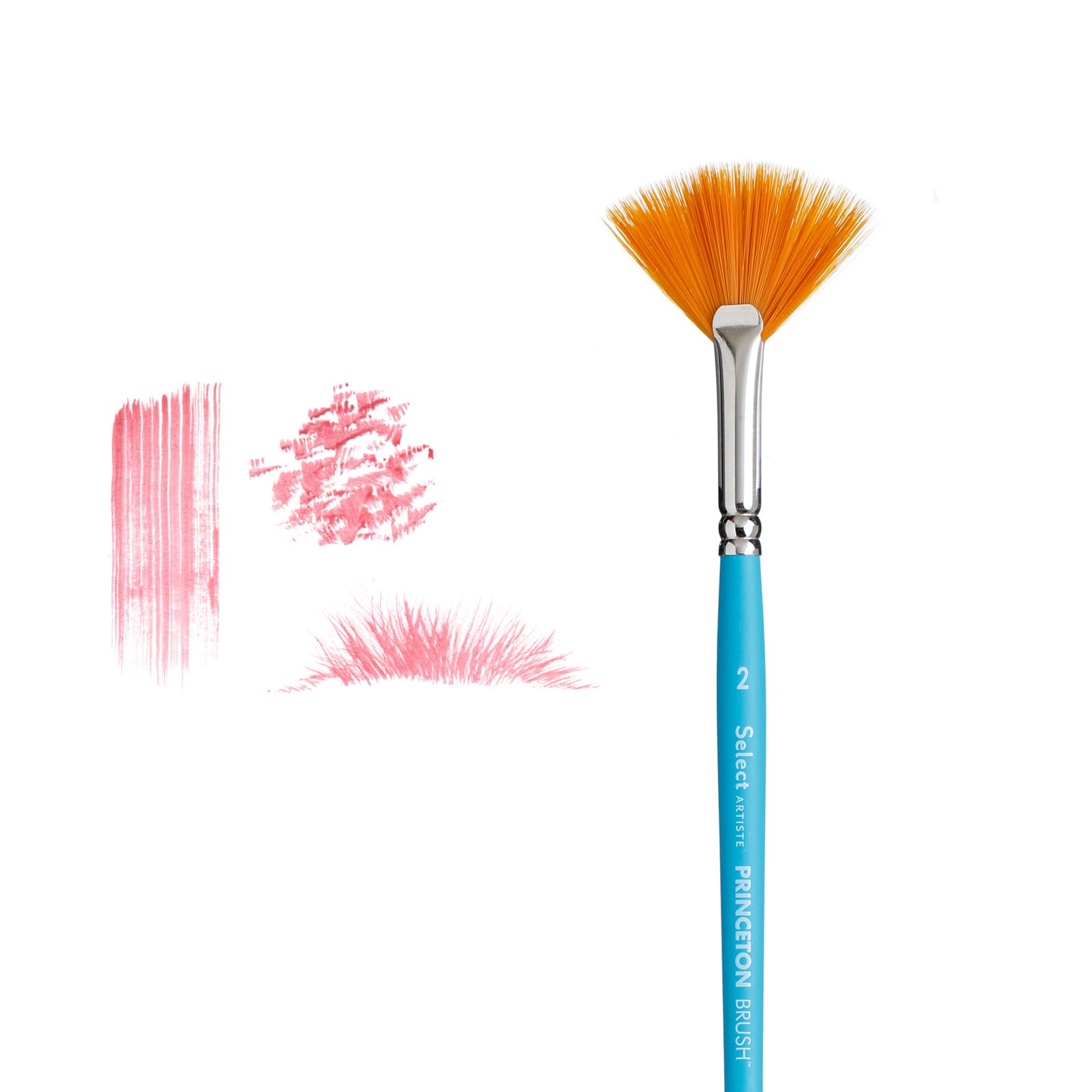 12 Pack: Princeton™ Select™ Artiste Series 3750 Short Handle Fan Brush