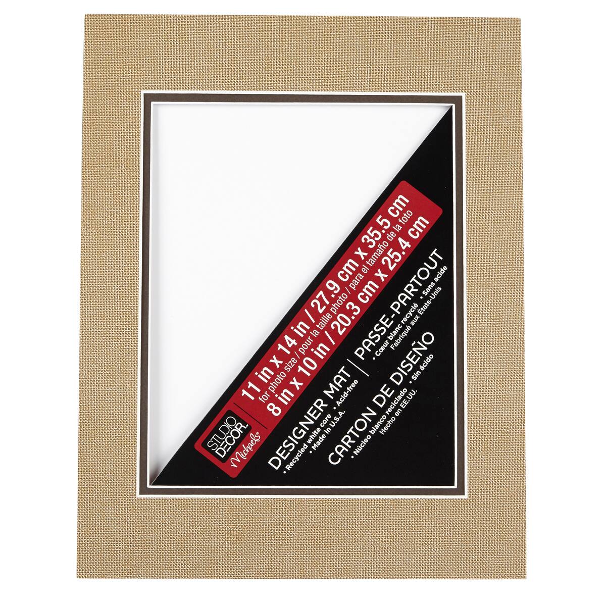 13x19 Mat for 18x24 Frame - Precut Mat Board Acid-Free Show Kit with  Backing Board, and Clear Bags Textured White 13x19 Photo Matte For a 18x24  Picture Frame Matboard for Framing, Pack