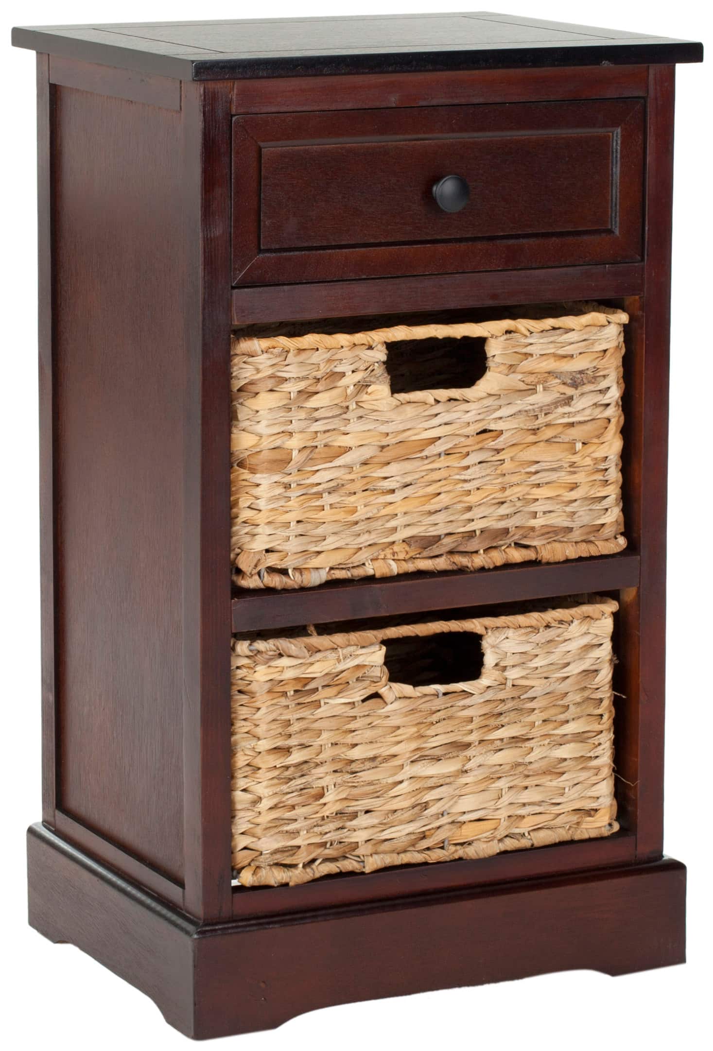 Carrie Side Table in Dark Cherry