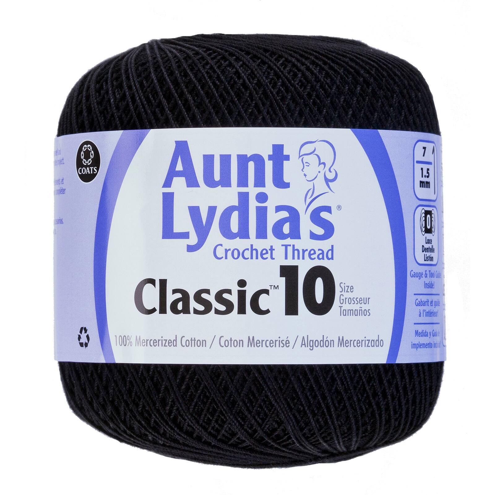Aunt Lydia's® Classic Cotton Crochet Thread Crochet Thread Michaels