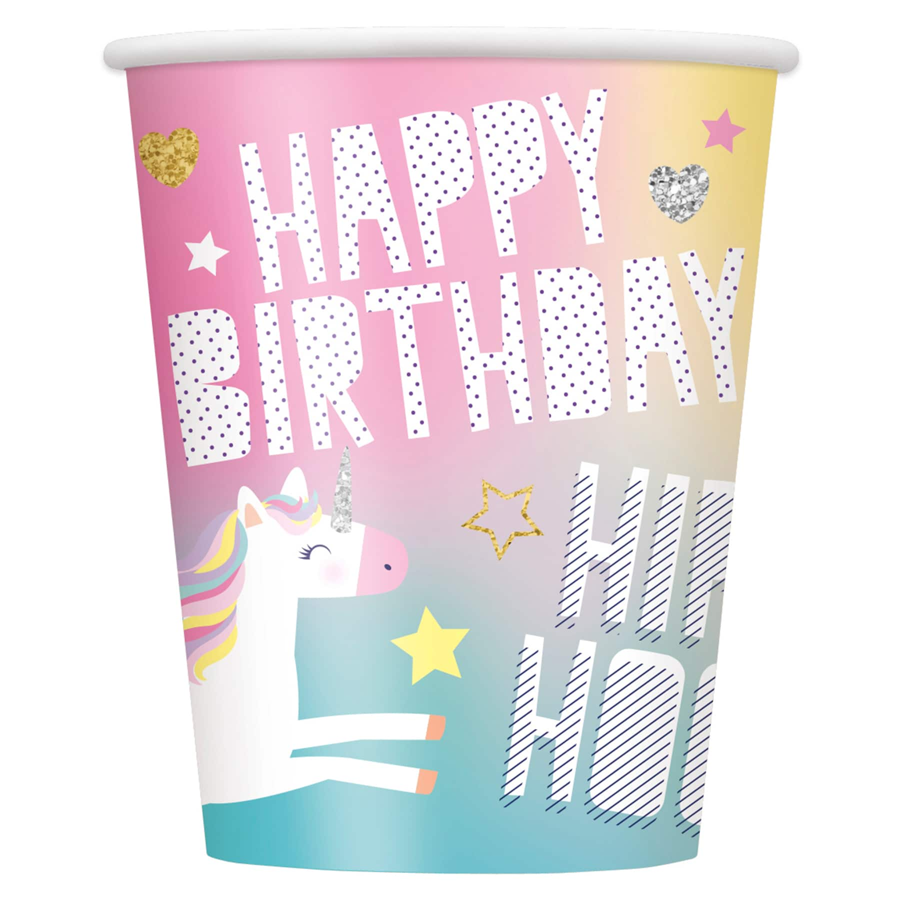 9 Oz Unicorn Party Paper Cups, 8ct By Unique | Michaels®