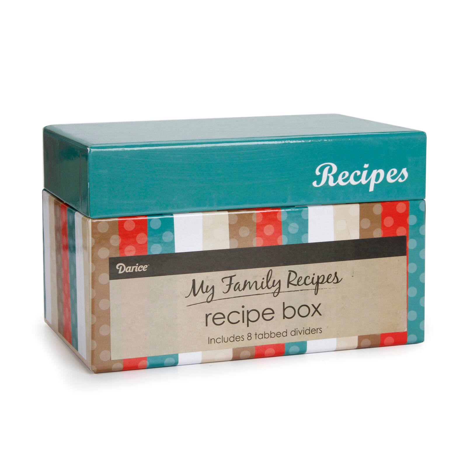 Unique 44 Modern Recipe Card Box
