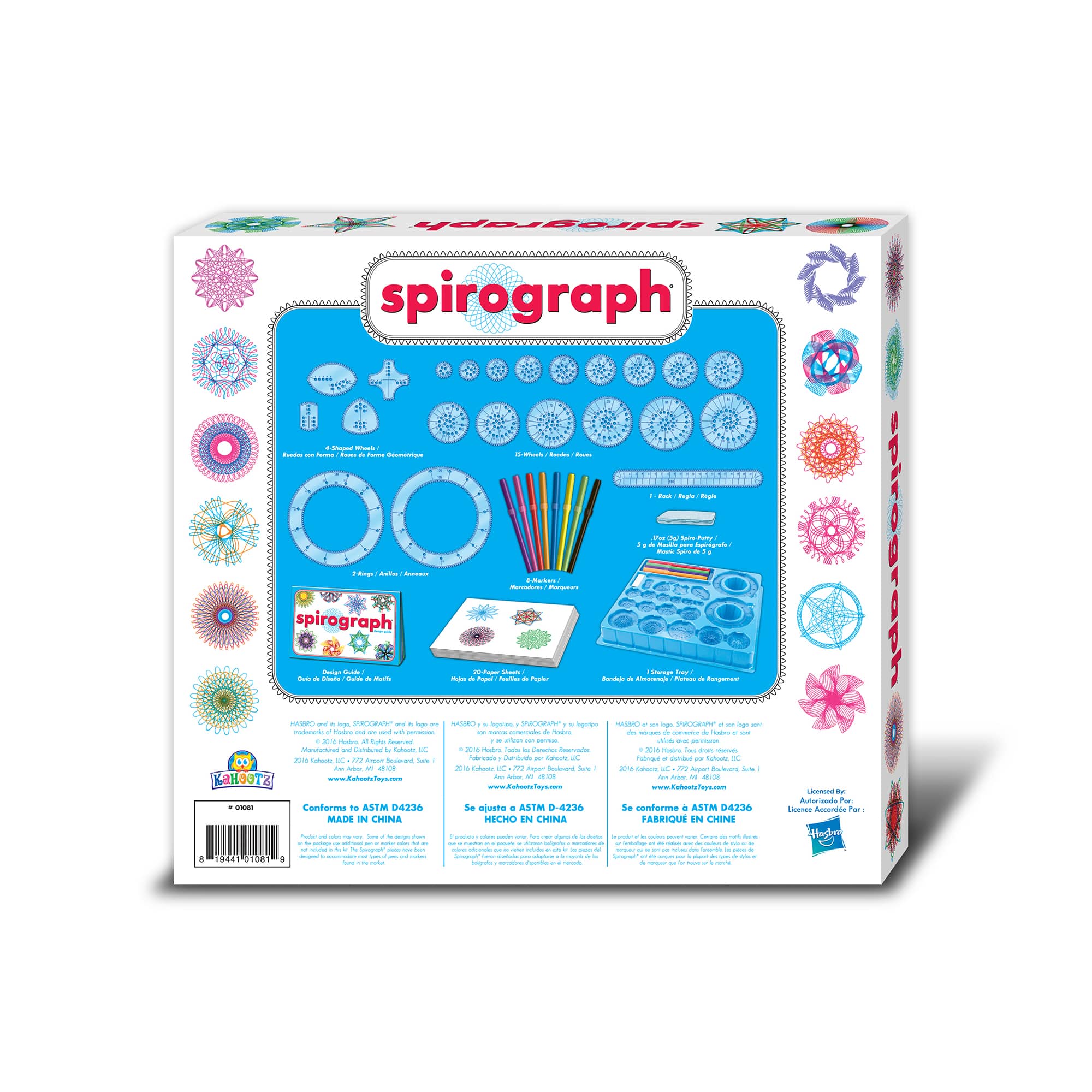 The Original Spirograph® Design Set With Markers