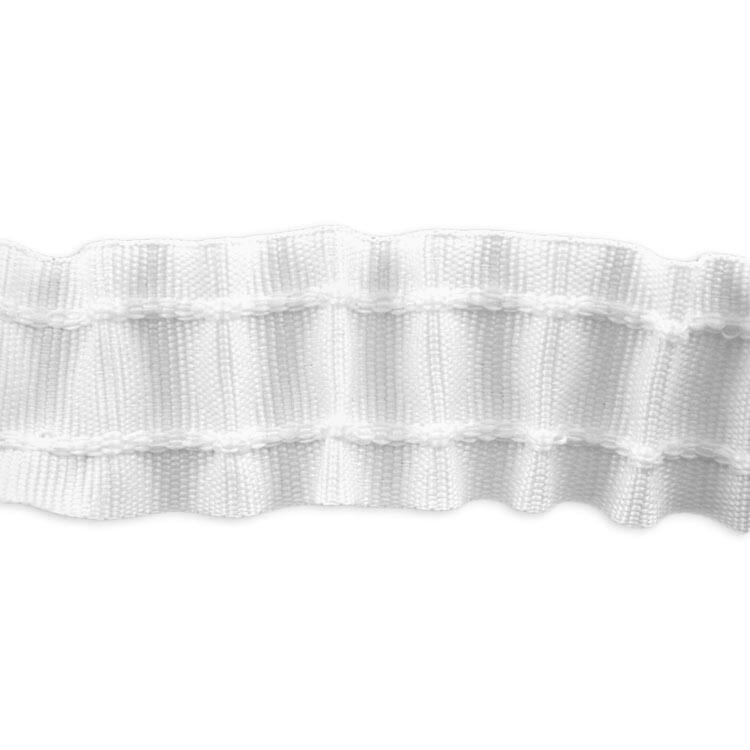 White 2 Cord Shirring Tape - 1&#x22;