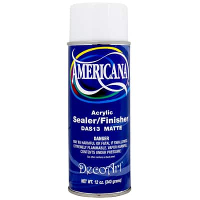  Deco Art 12-Ounce Americana Acrylic Sealer/Finish Aerosol Spray,  Matte : Tools & Home Improvement
