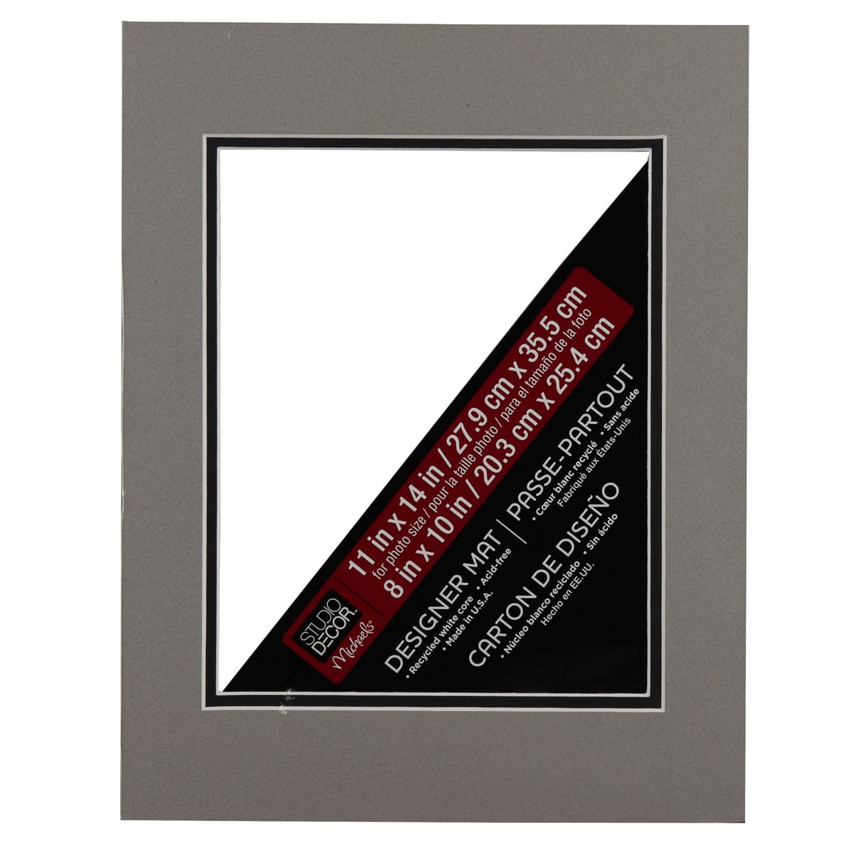 Double Picture Frame Mats 11x14 for 8x10 Fancy Cut Corners, Choice of Cuts  & Color Custom Sizes Available Archival Quality to Preserve. 