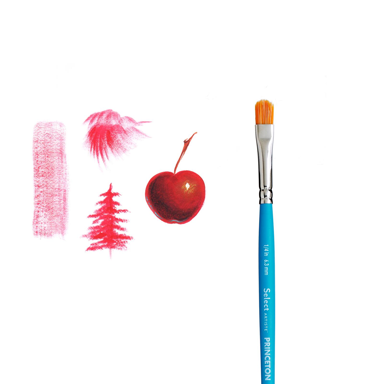 Princeton™ Select™ Artiste Series 3750 Short Handle Lunar Blender Brush