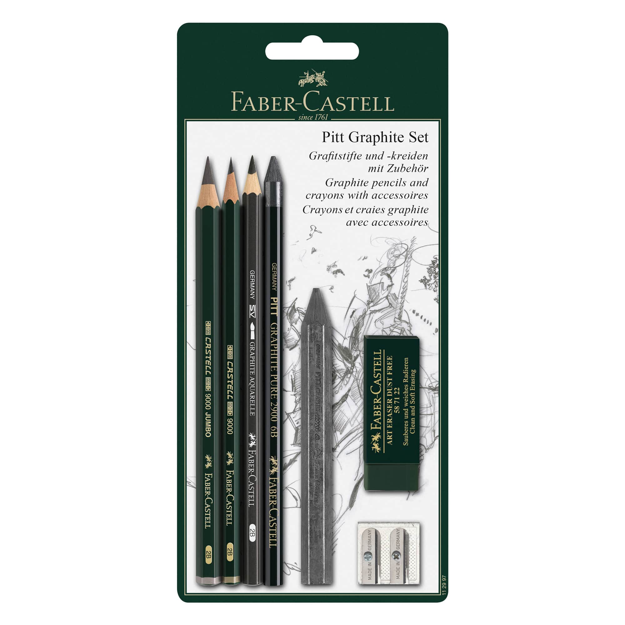 10 Pack: Faber-Castell® Pitt Graphite Master Set