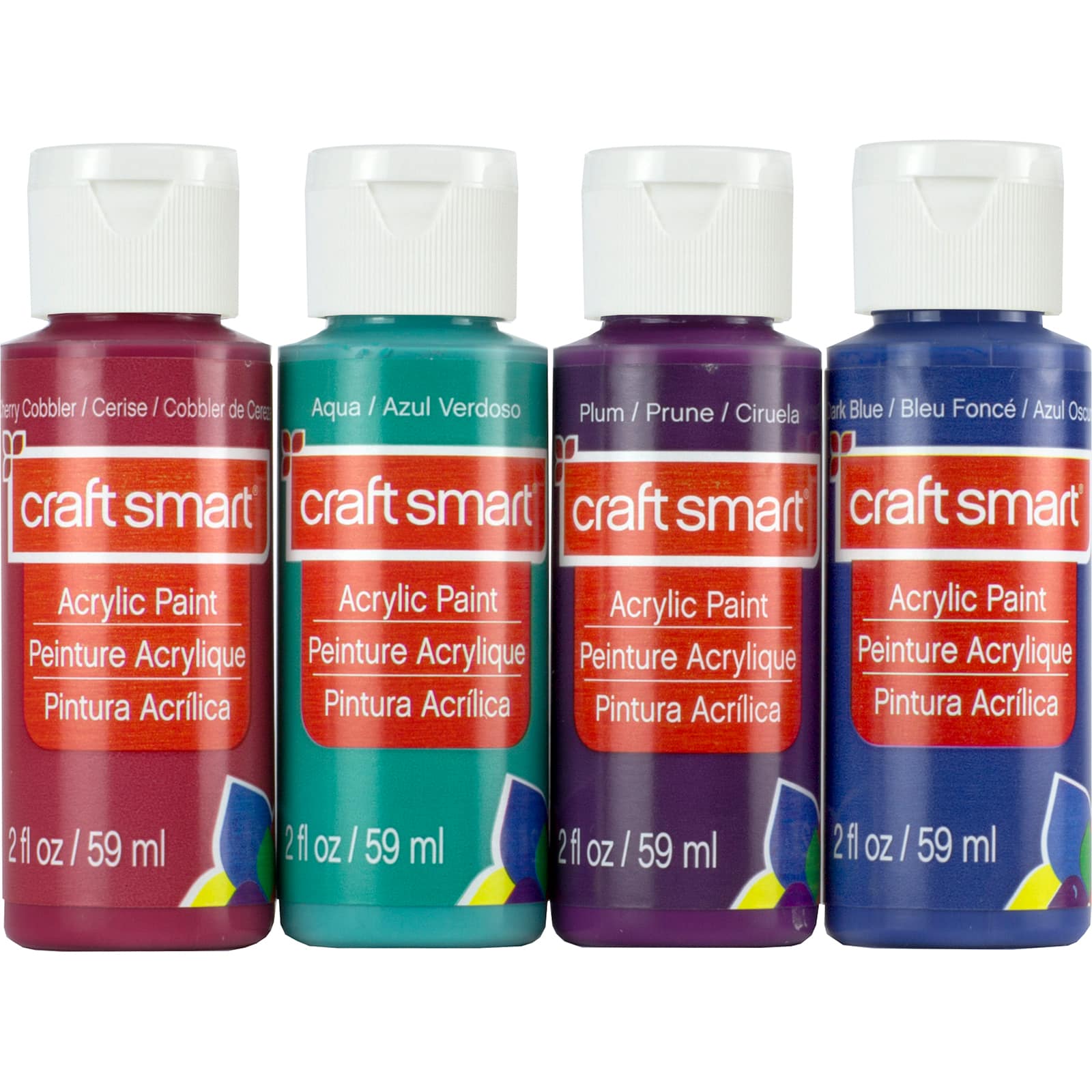 12 Packs: 4 ct. (48 total) Pastel Acrylic Paint Value Set by Craft
