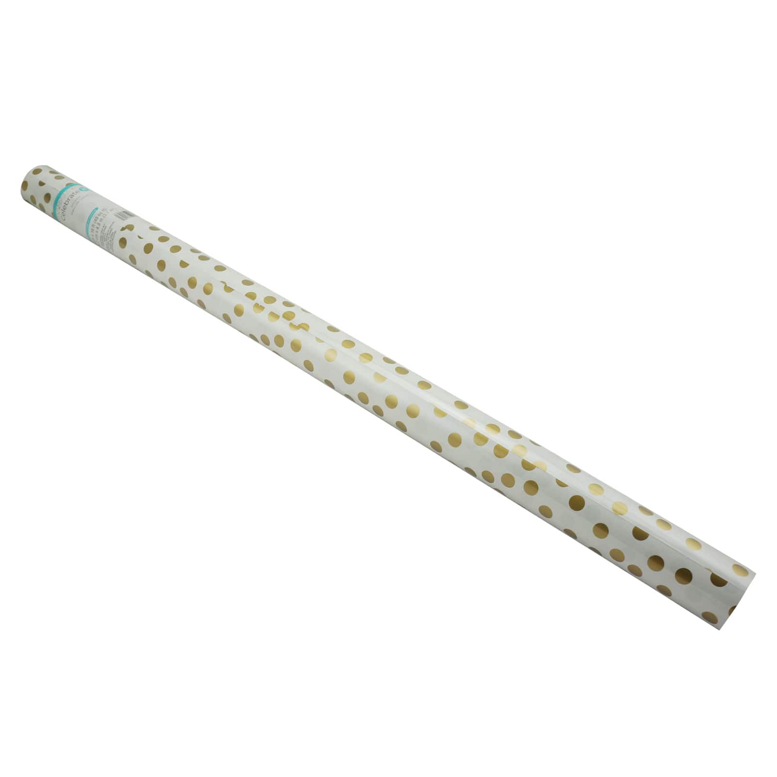 Gold Dots Wrapping Paper By Celebrate It&#x2122;