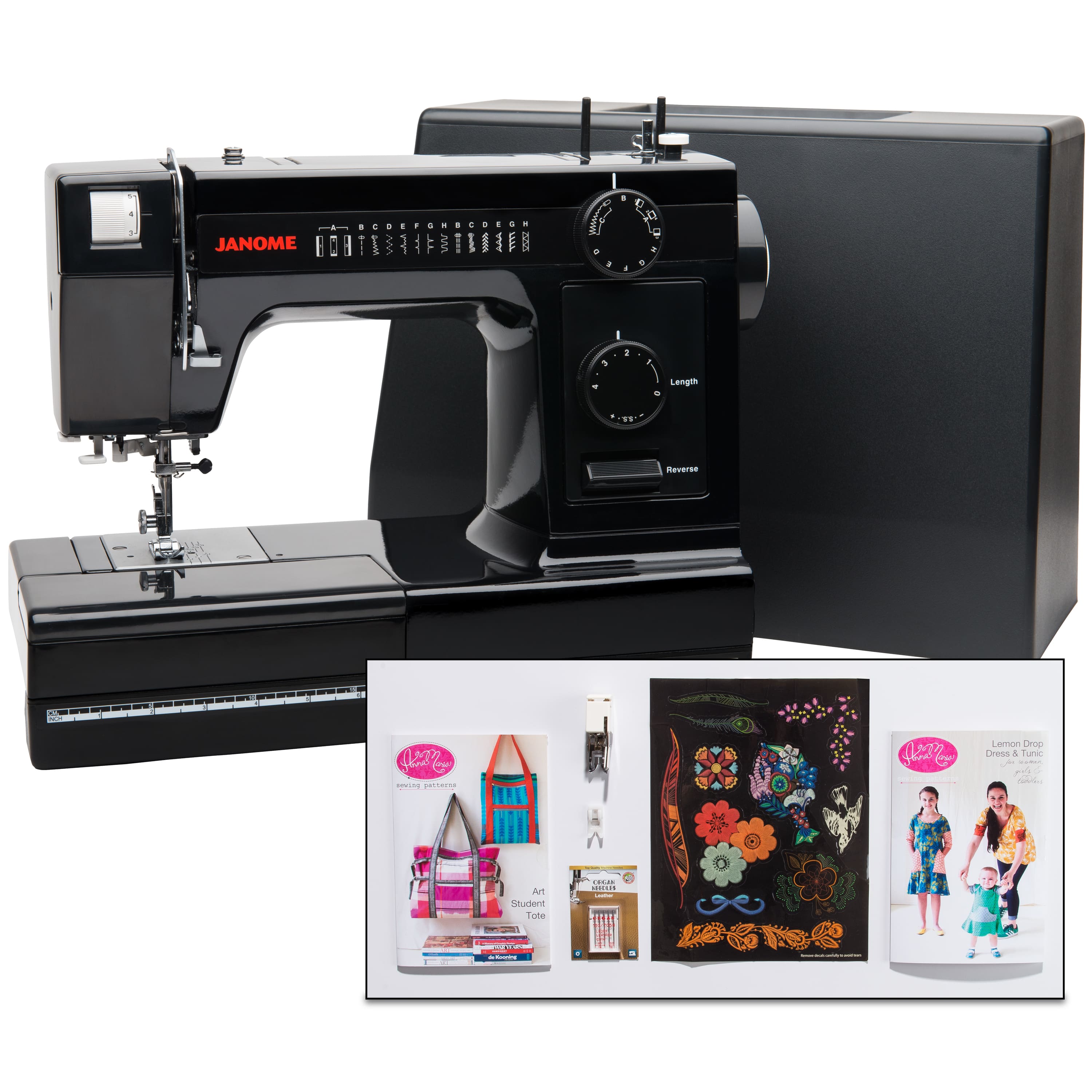 Janome HD1000 Black Edition Industrial-Grade Sewing Machine