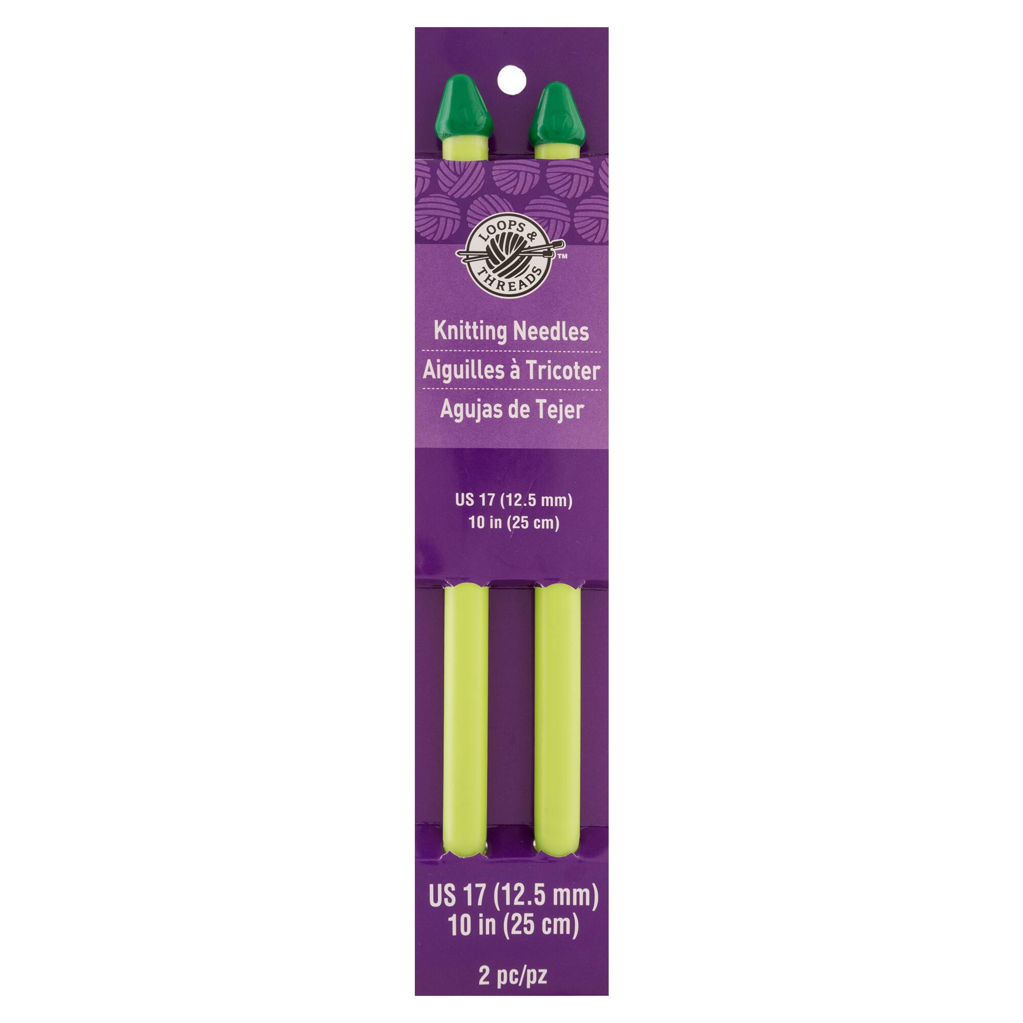 10"" Plastic Knitting Needles by Loops & Threads®