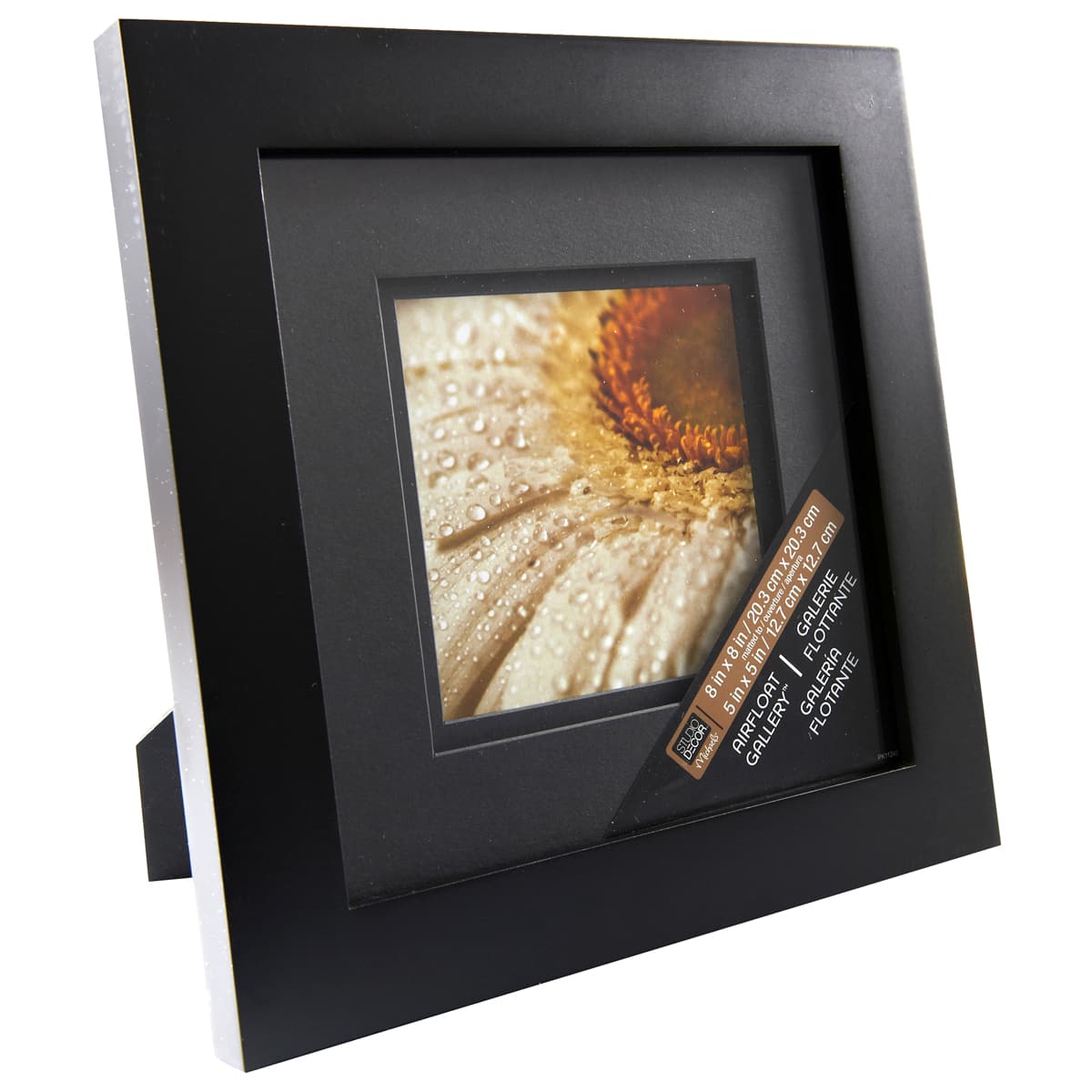 Black Gallery Frame with Black Double Mat by Studio D&#xE9;cor&#xAE;