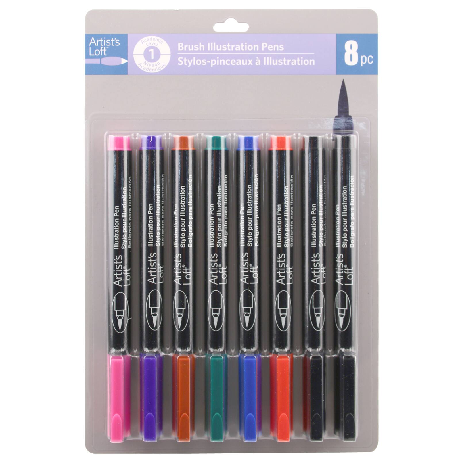 pens loft brush pen artist illustration