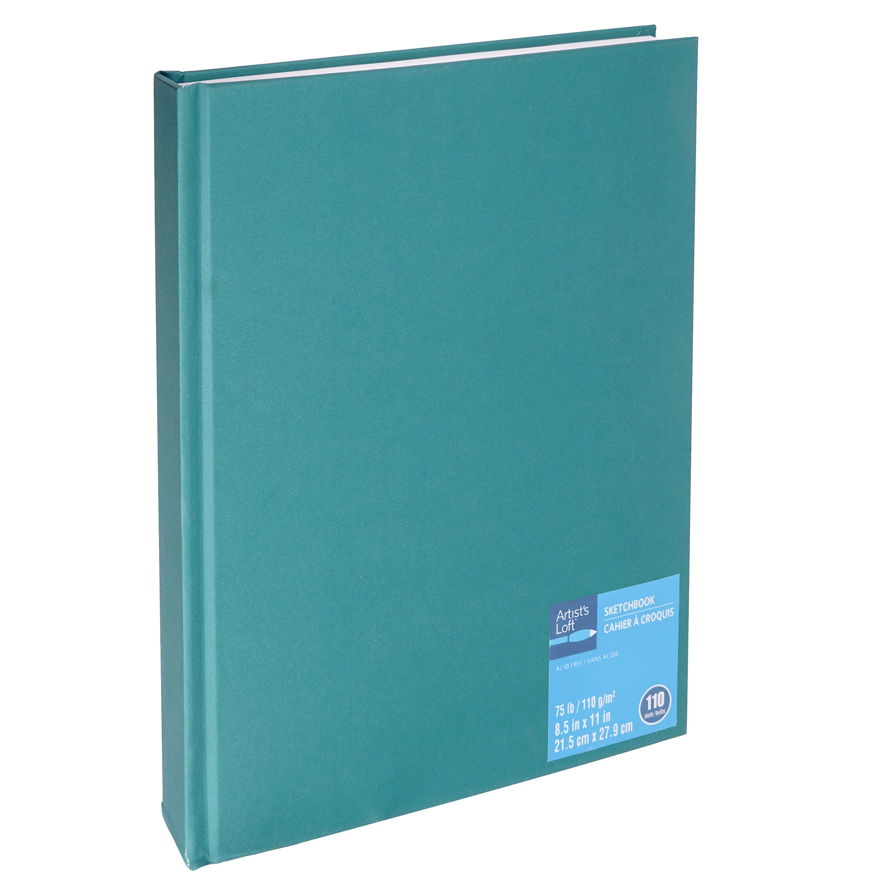 Alpha Series Premium Hard-Cover Sketch Books, Wire-Bound, 6 x 8 - 100 lb.  (150gsm) 50 sheets - 851177003055