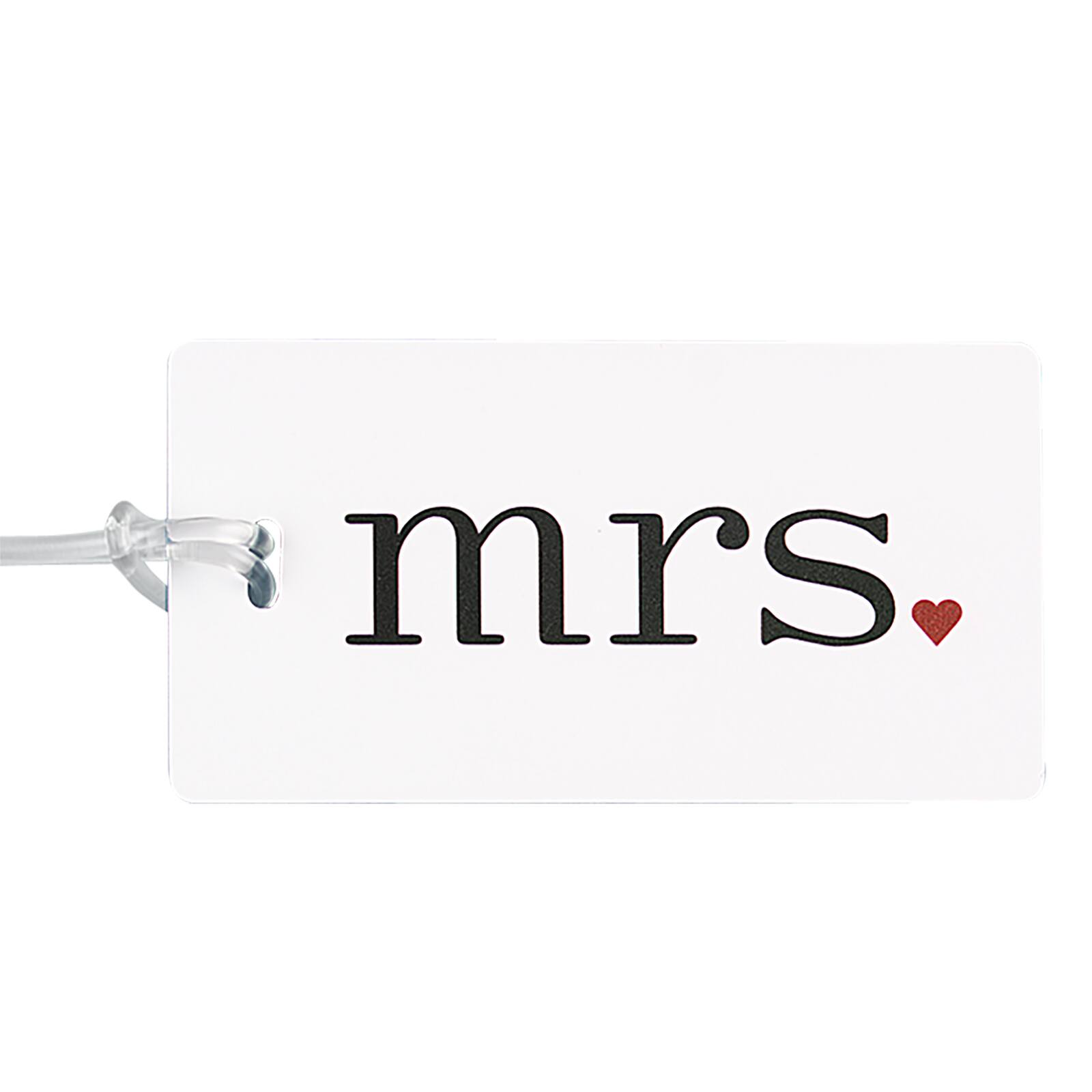Hortense B. Hewitt Co. Luggage Tag, Mrs.