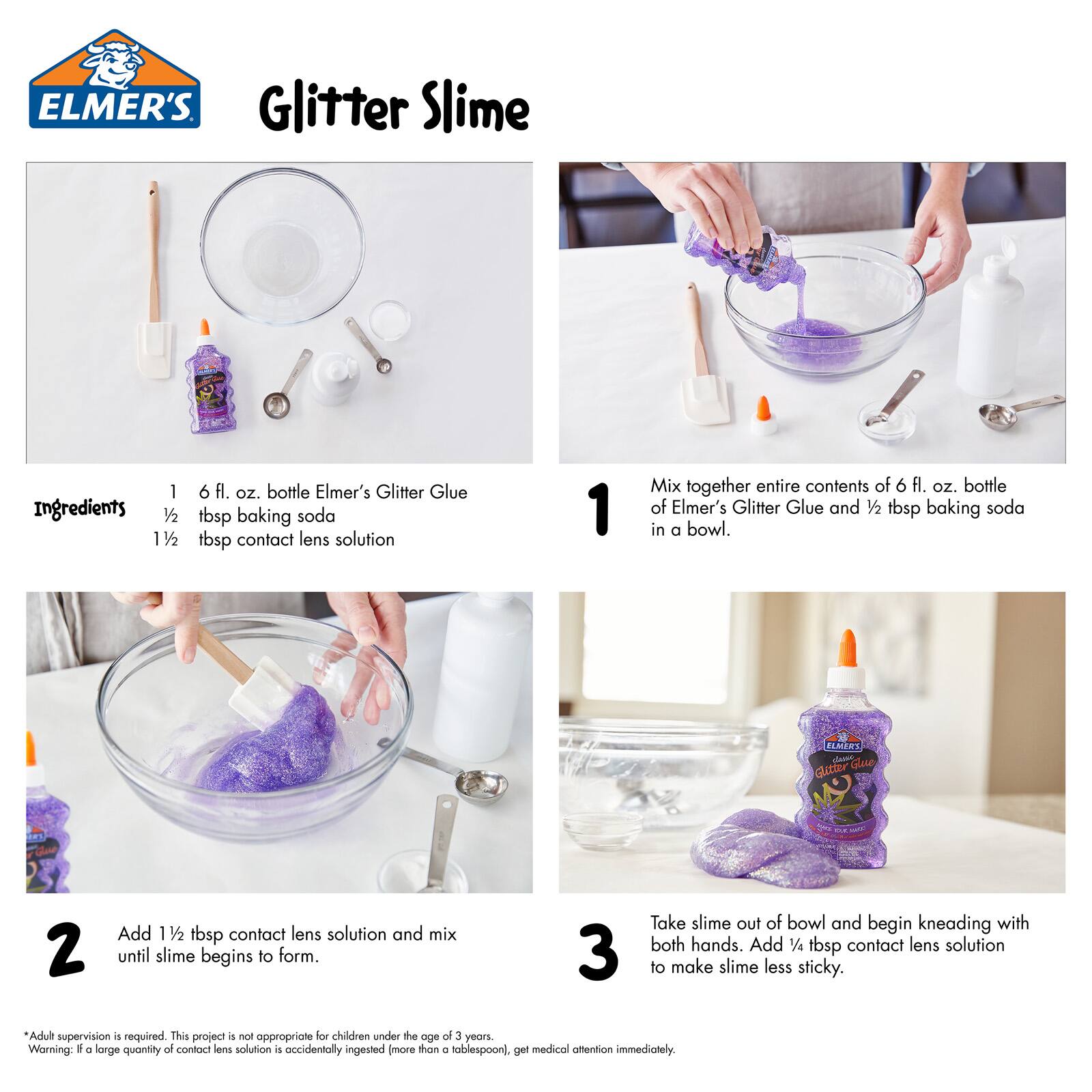 Elmer S Washable Glitter Glue