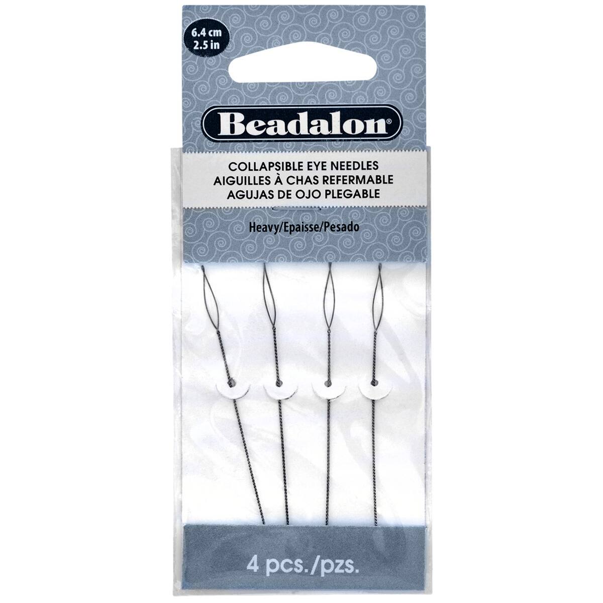 Beadalon® Collapsible Eye Needles, Heavy