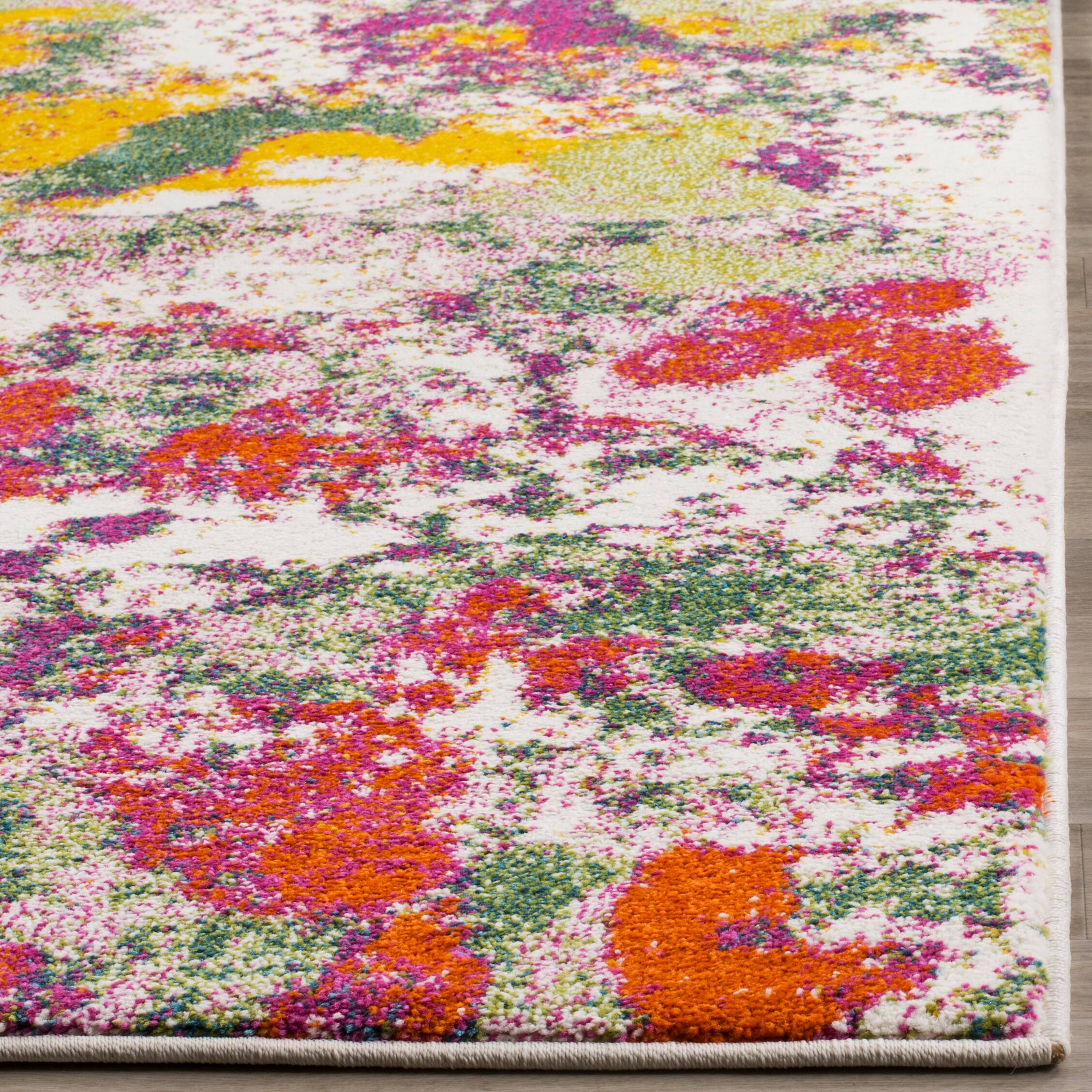 Water Color Contemporary 2&#x27;-7&#x22; X 5&#x27; Area Rug