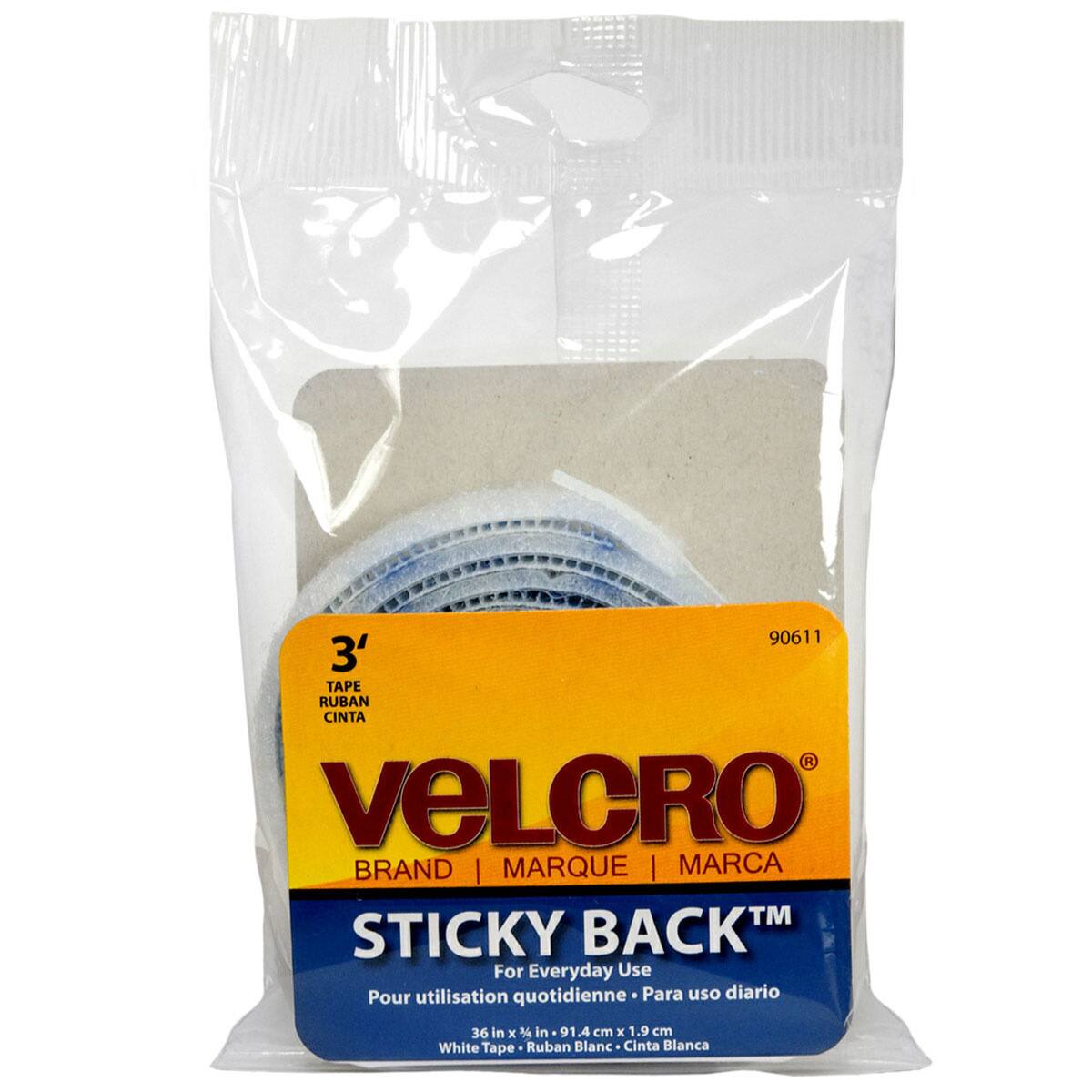 sticky back velcro pads