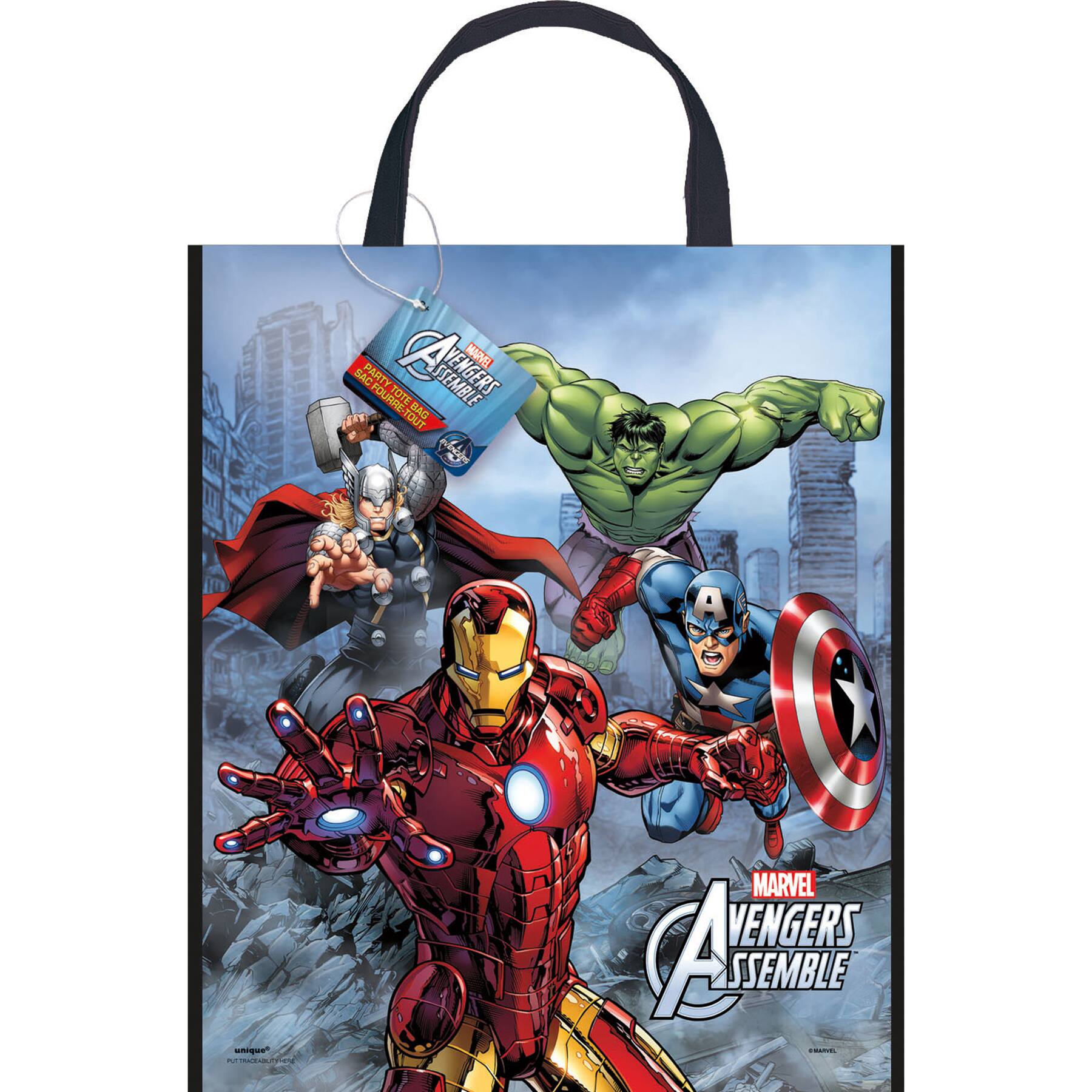 Avengers Marvel Birthday Party Decorations Package Table Cloth Lolly Loot Bag 